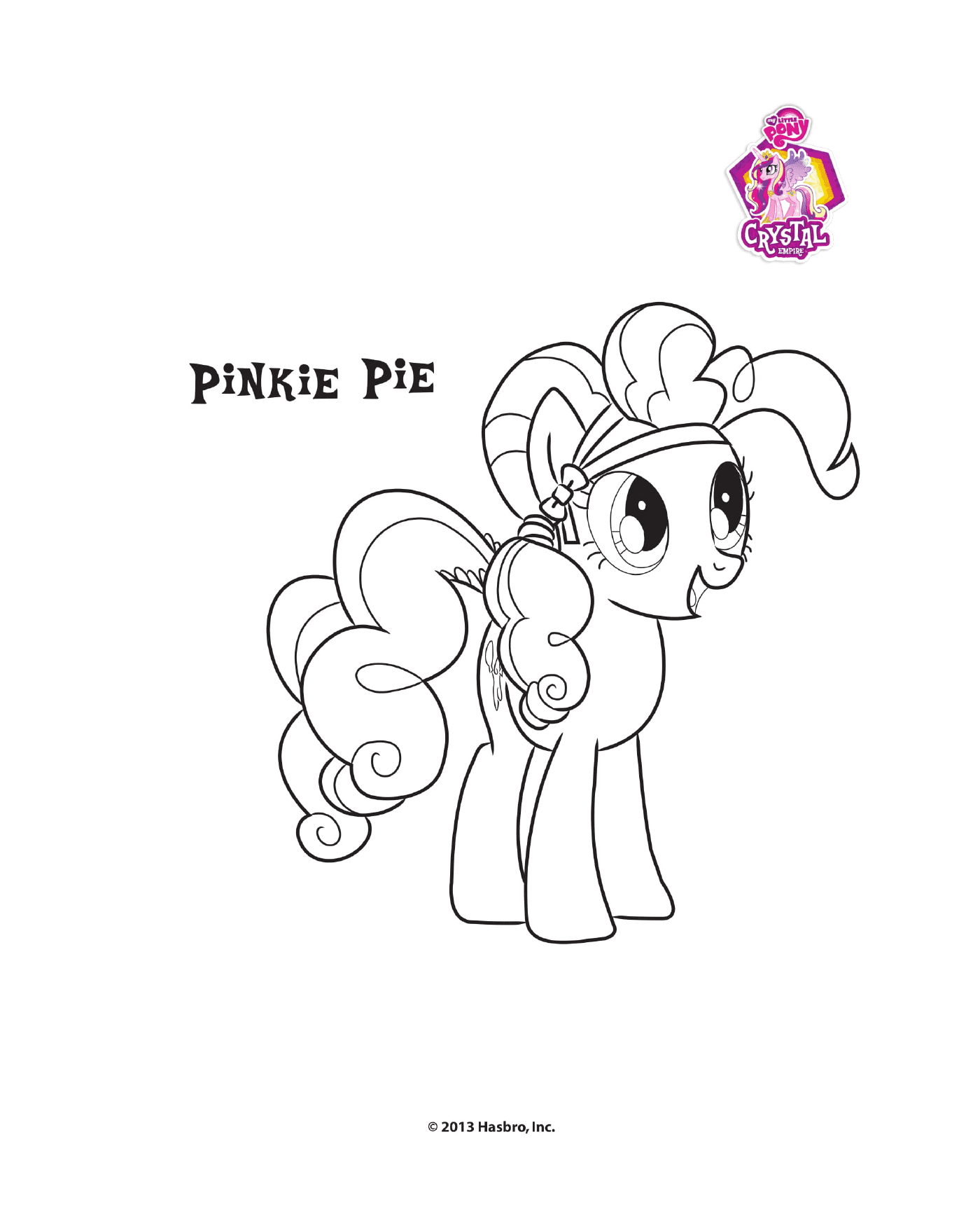  Pinkie Pie em Crystal Empire 