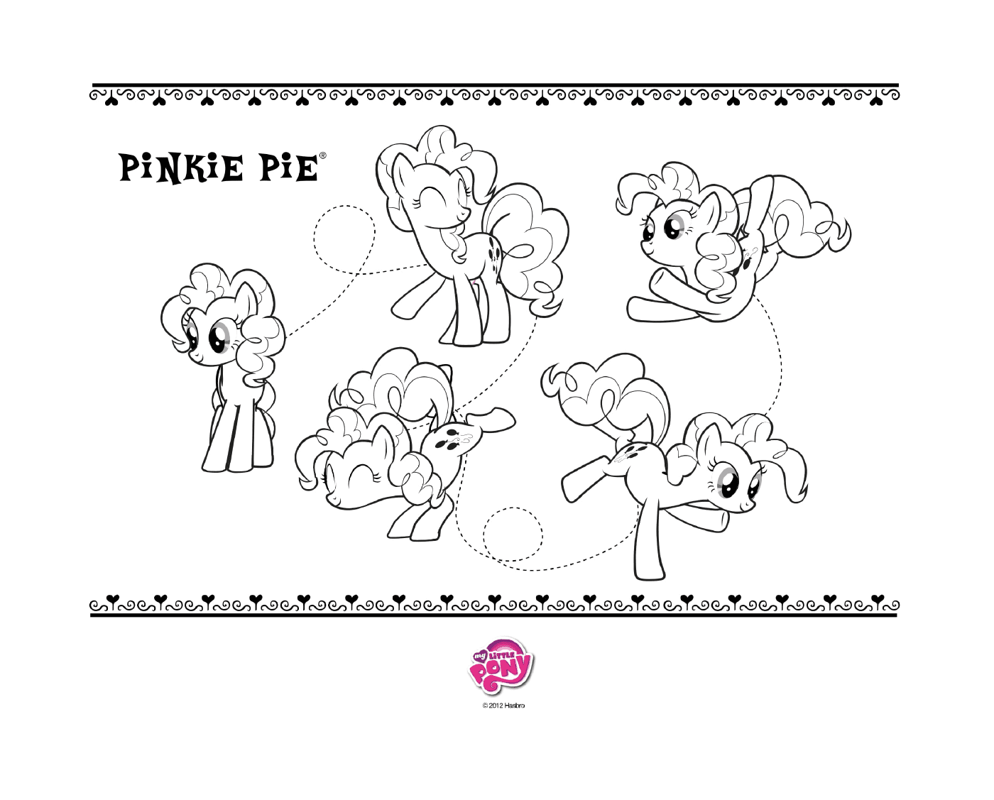  Pinkie Pie, feliz e colorido 