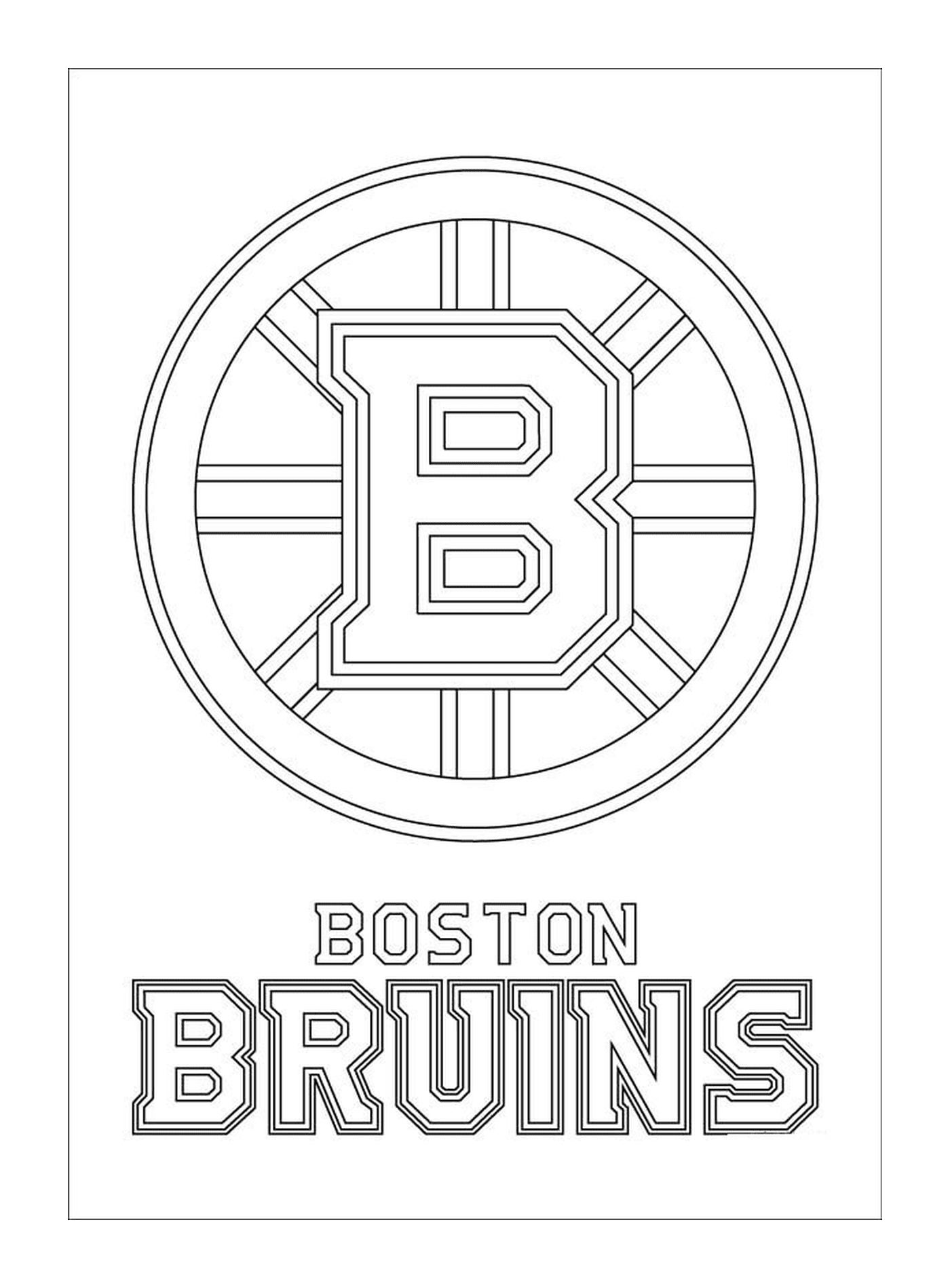  Logotipo de Boston Bruins 
