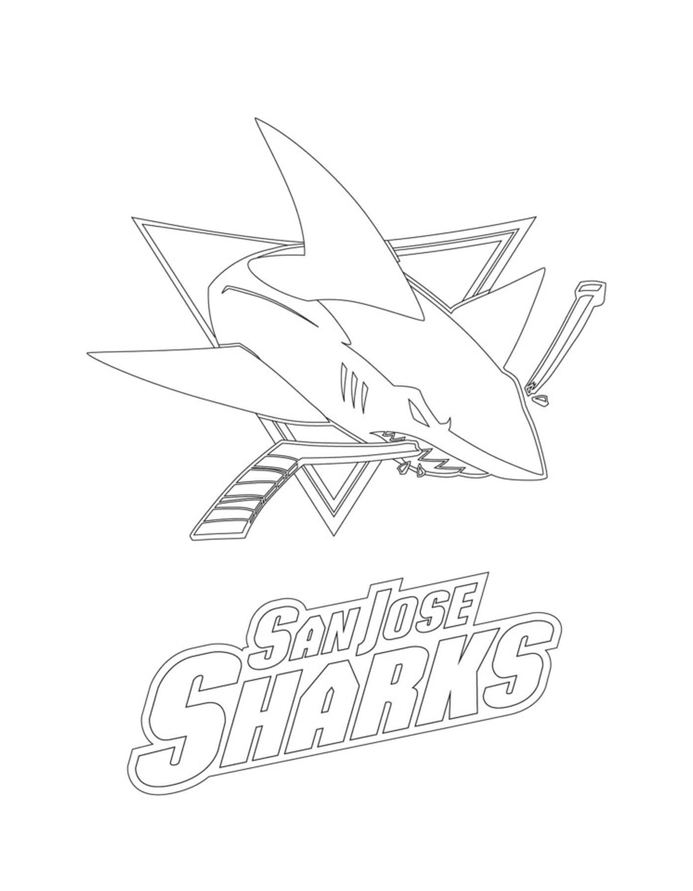  Logotipo dos Tubarões de São José 