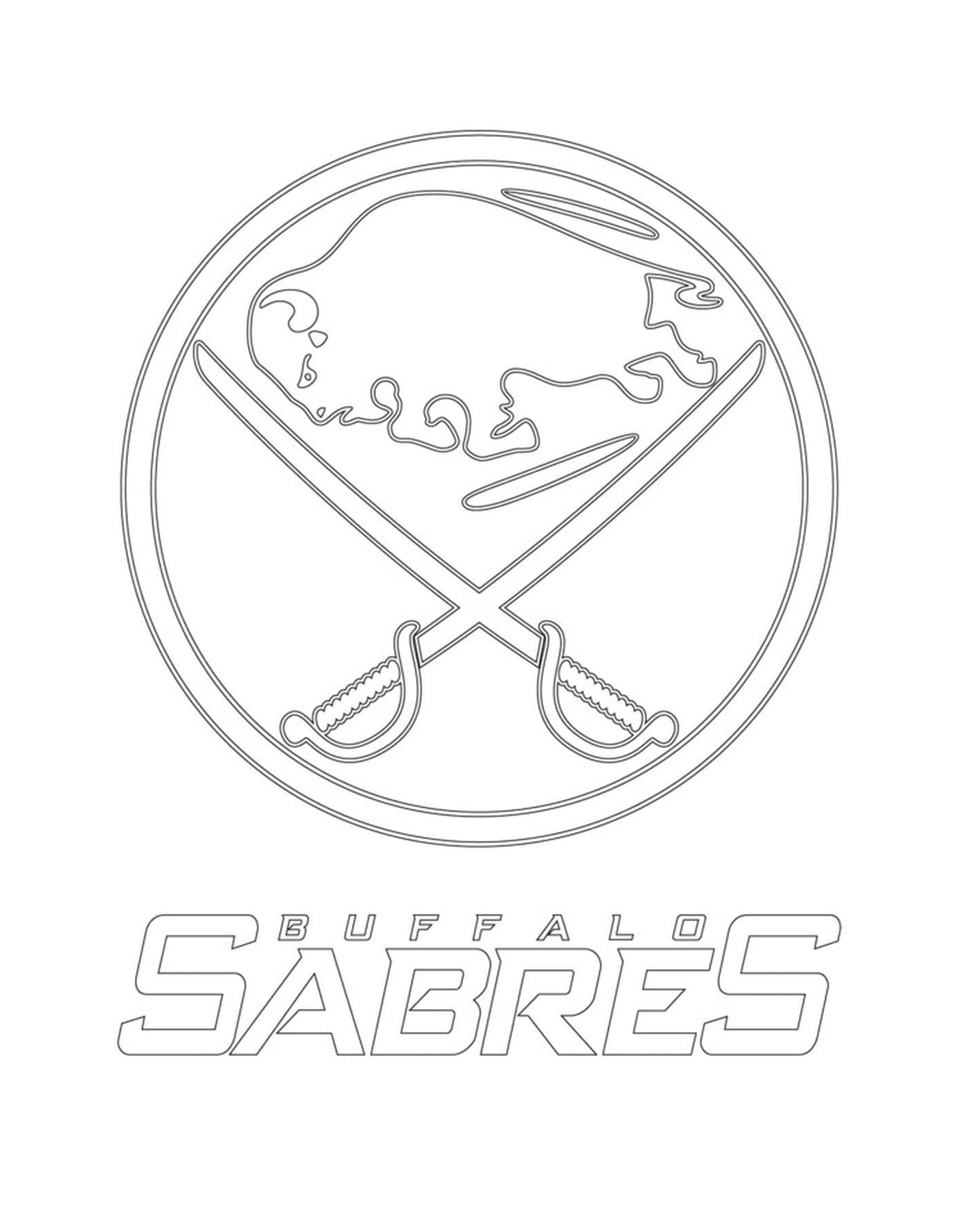  Logotipo Buffalo Sabres 