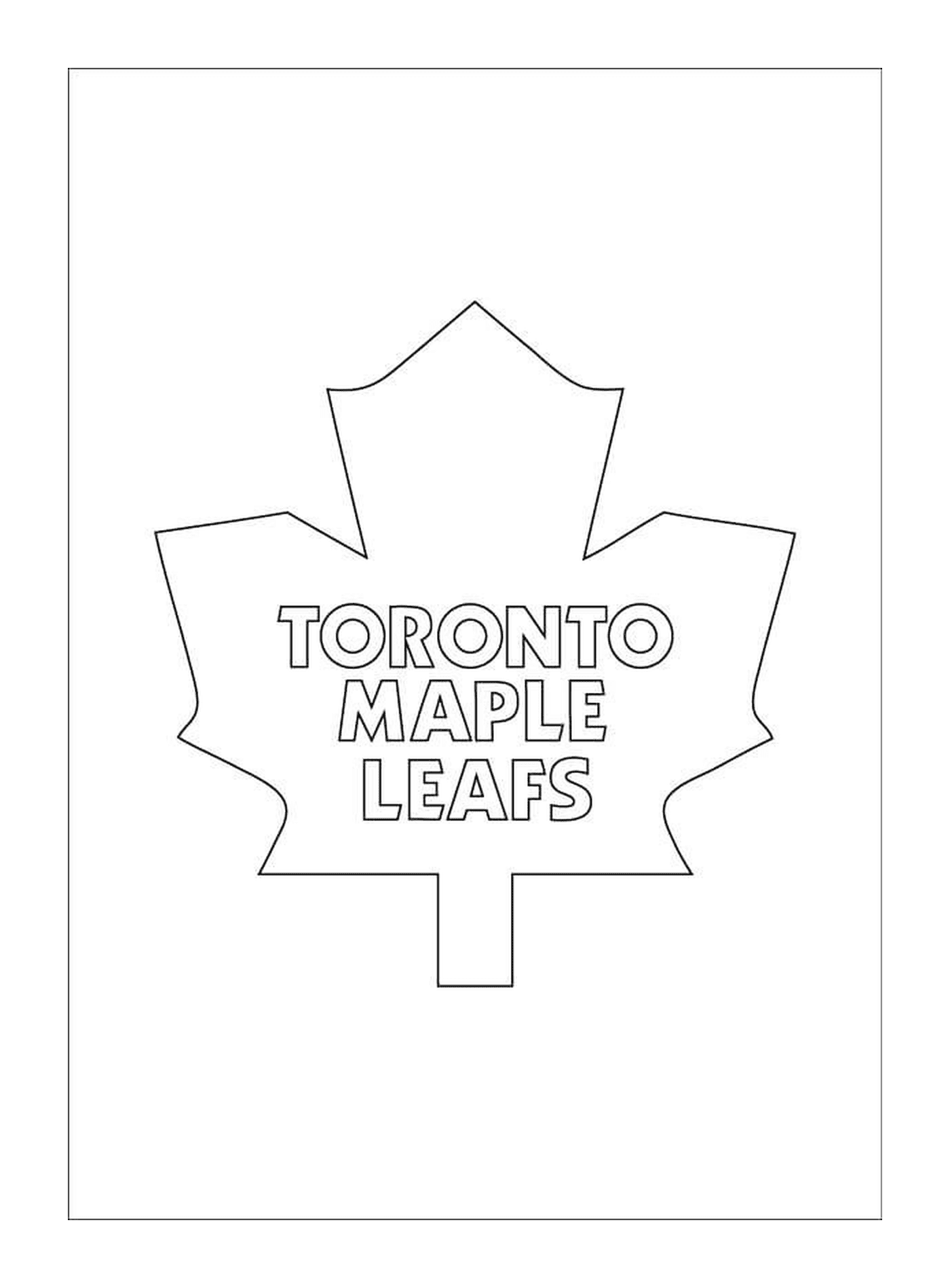  Logotipo Toronto Maple Leafs 