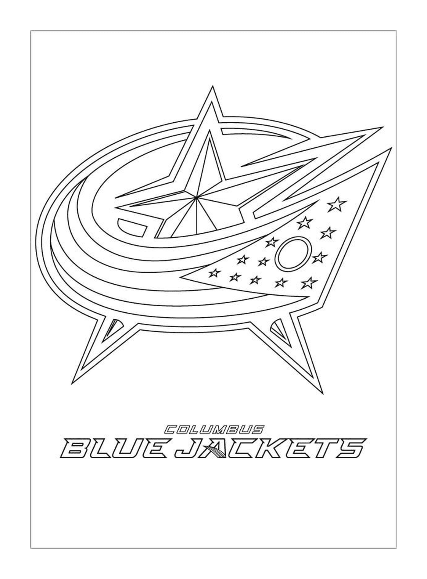  Logotipo Columbus Blue Jackets 