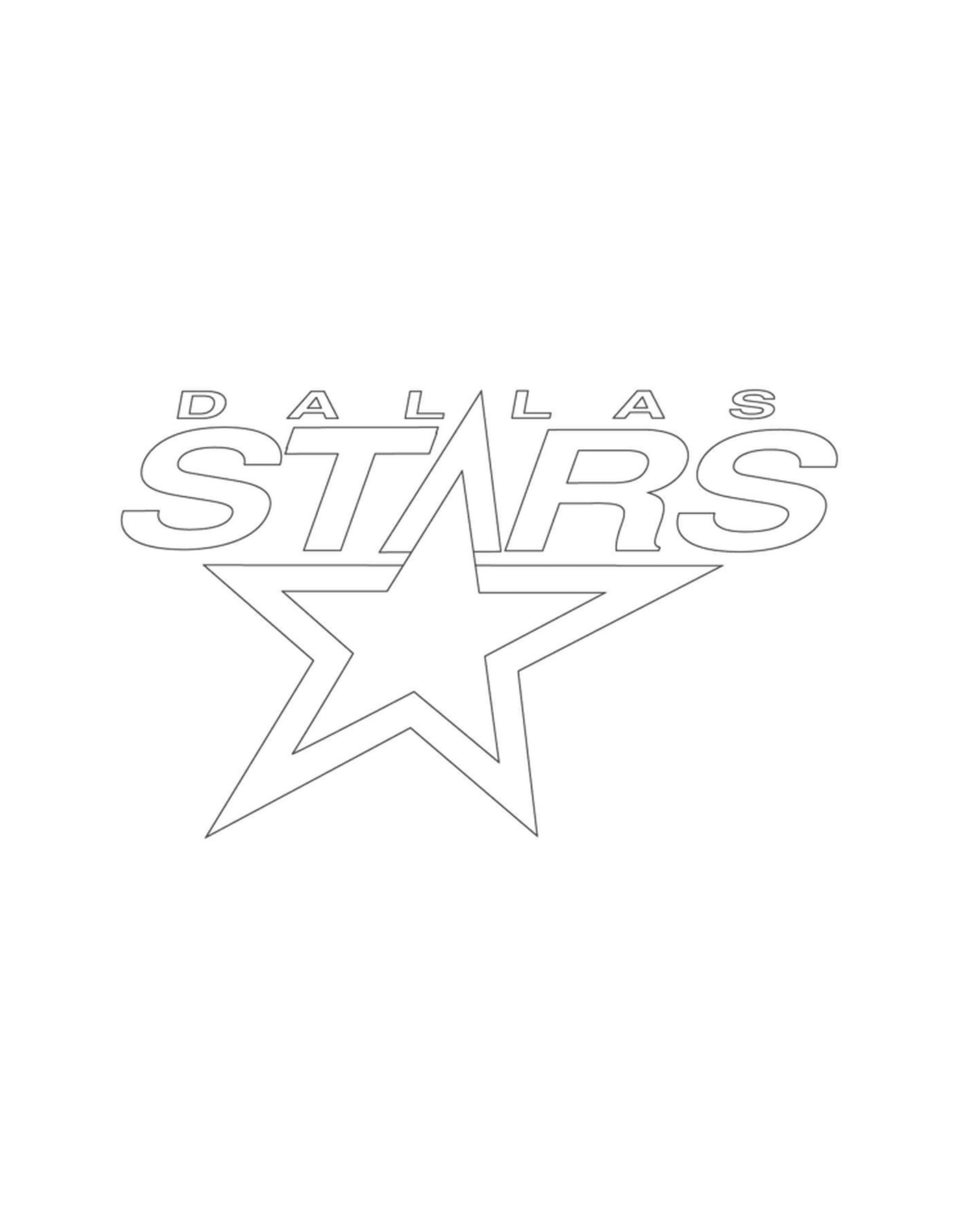  Logotipo de estrelas Dallas 
