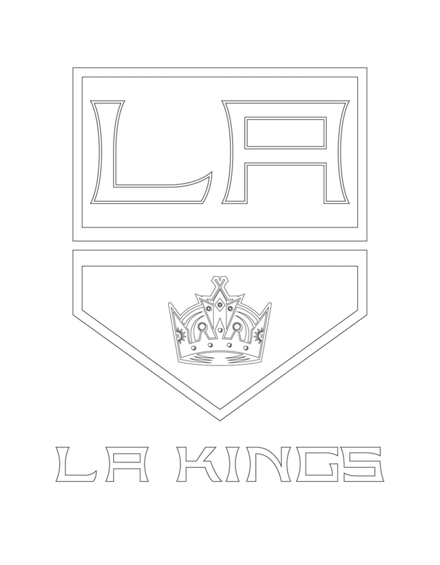  洛杉矶国王的徽章 