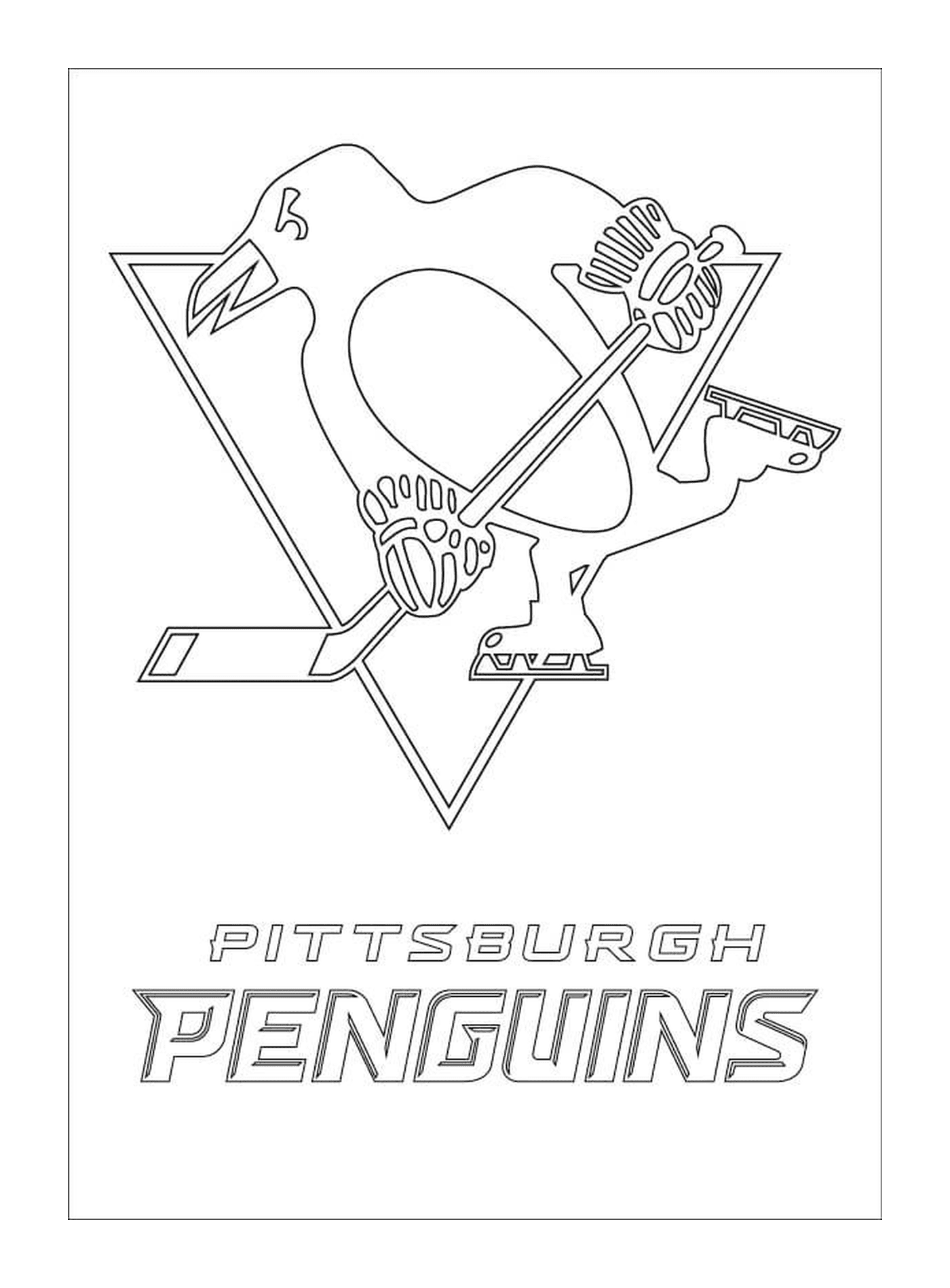  Logotipo do Pinguim de Pittsburgh 