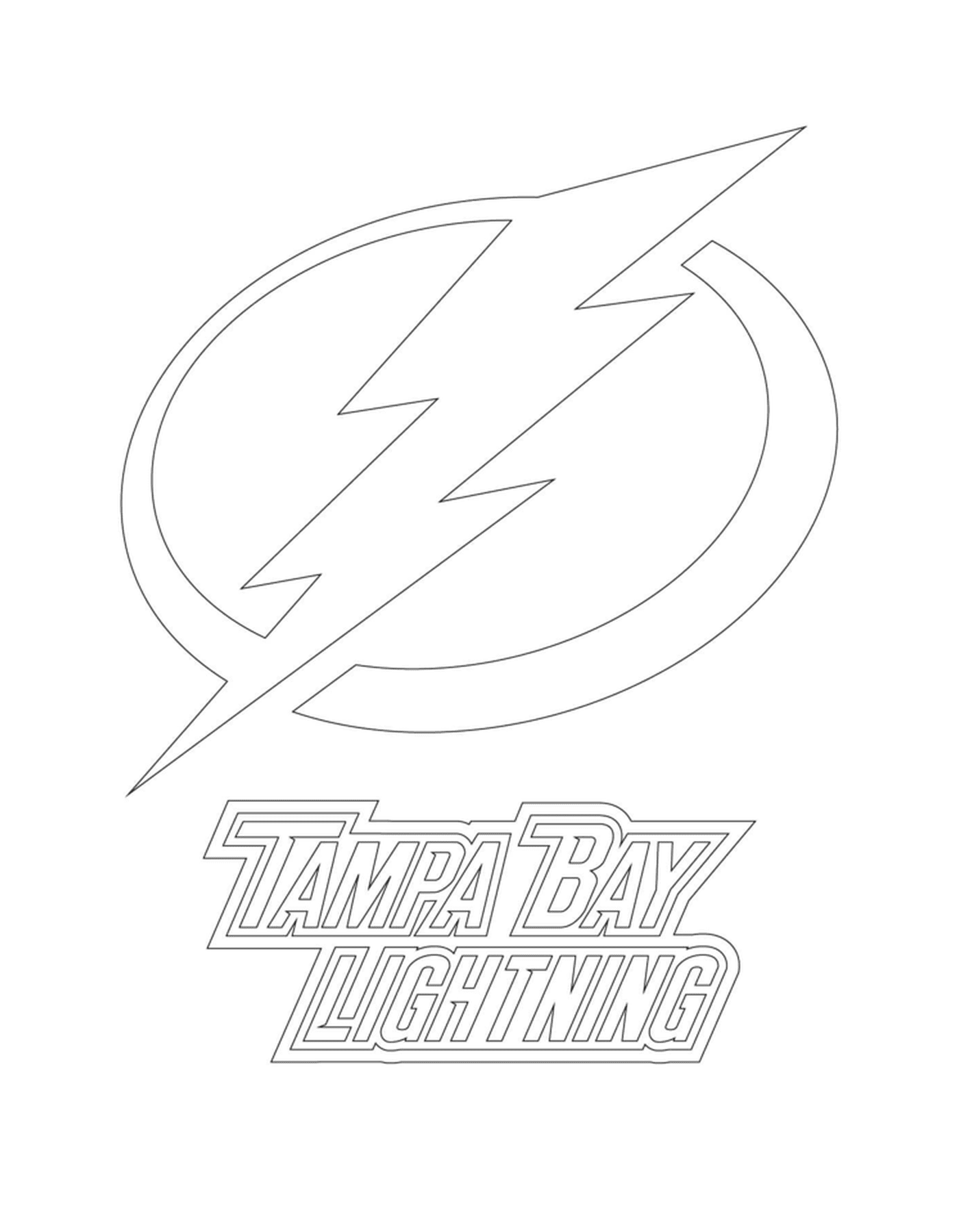  Tampa Bay Lightning 路标 