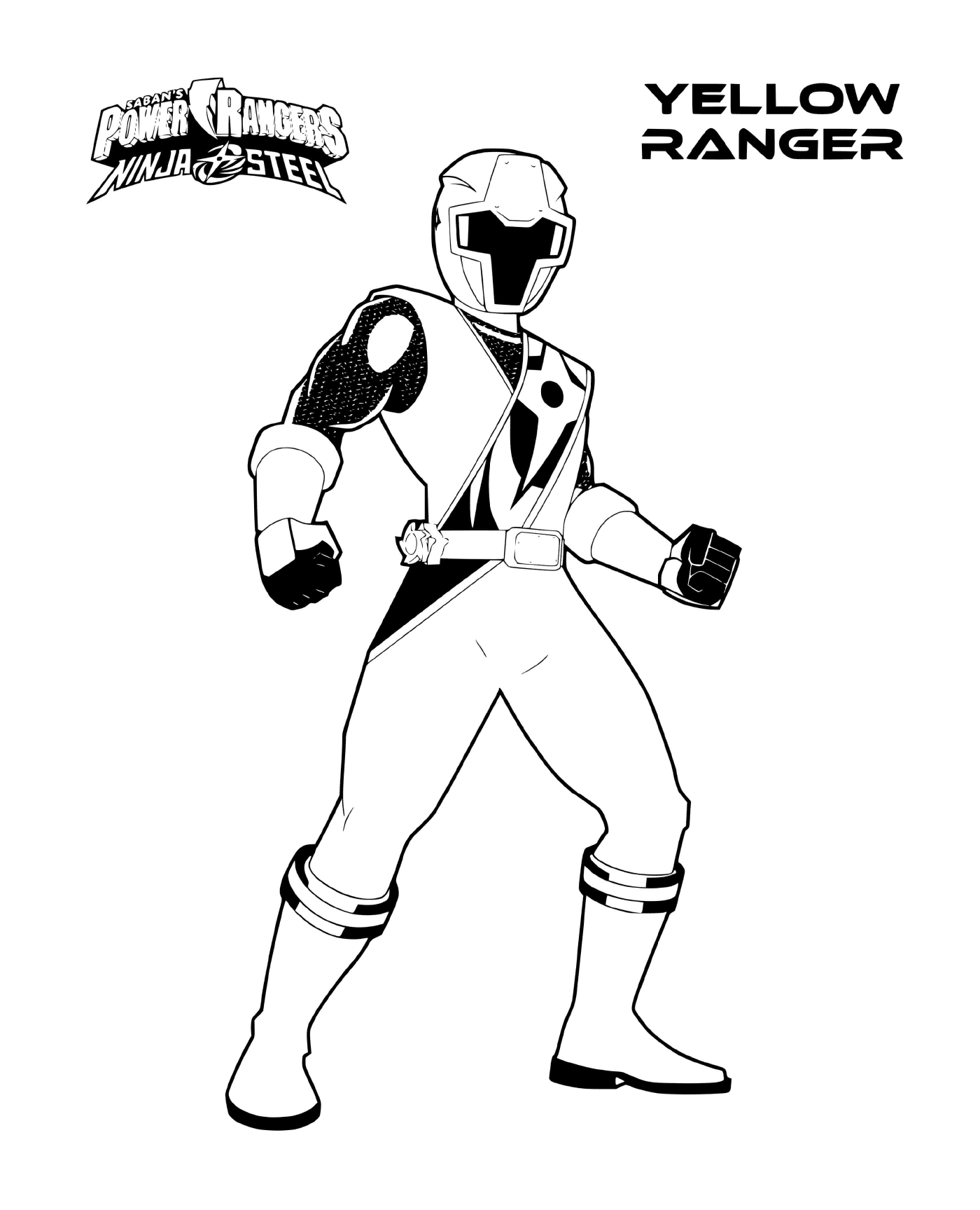  Power Rangers : Ranger Amarelo 