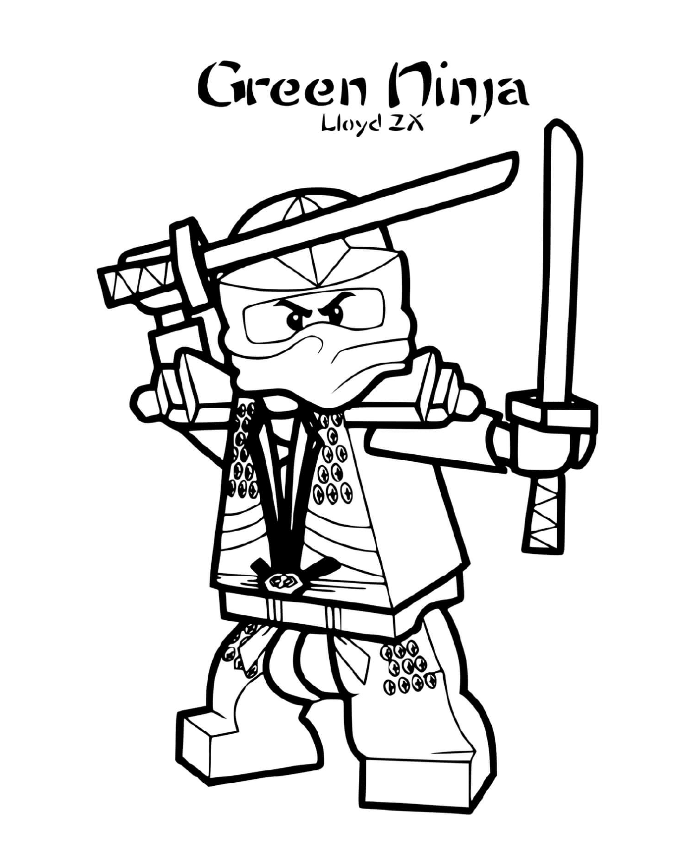  Ninjago : Ninja verde 