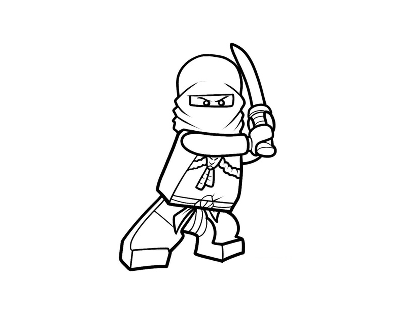  Espada ninjago zane 
