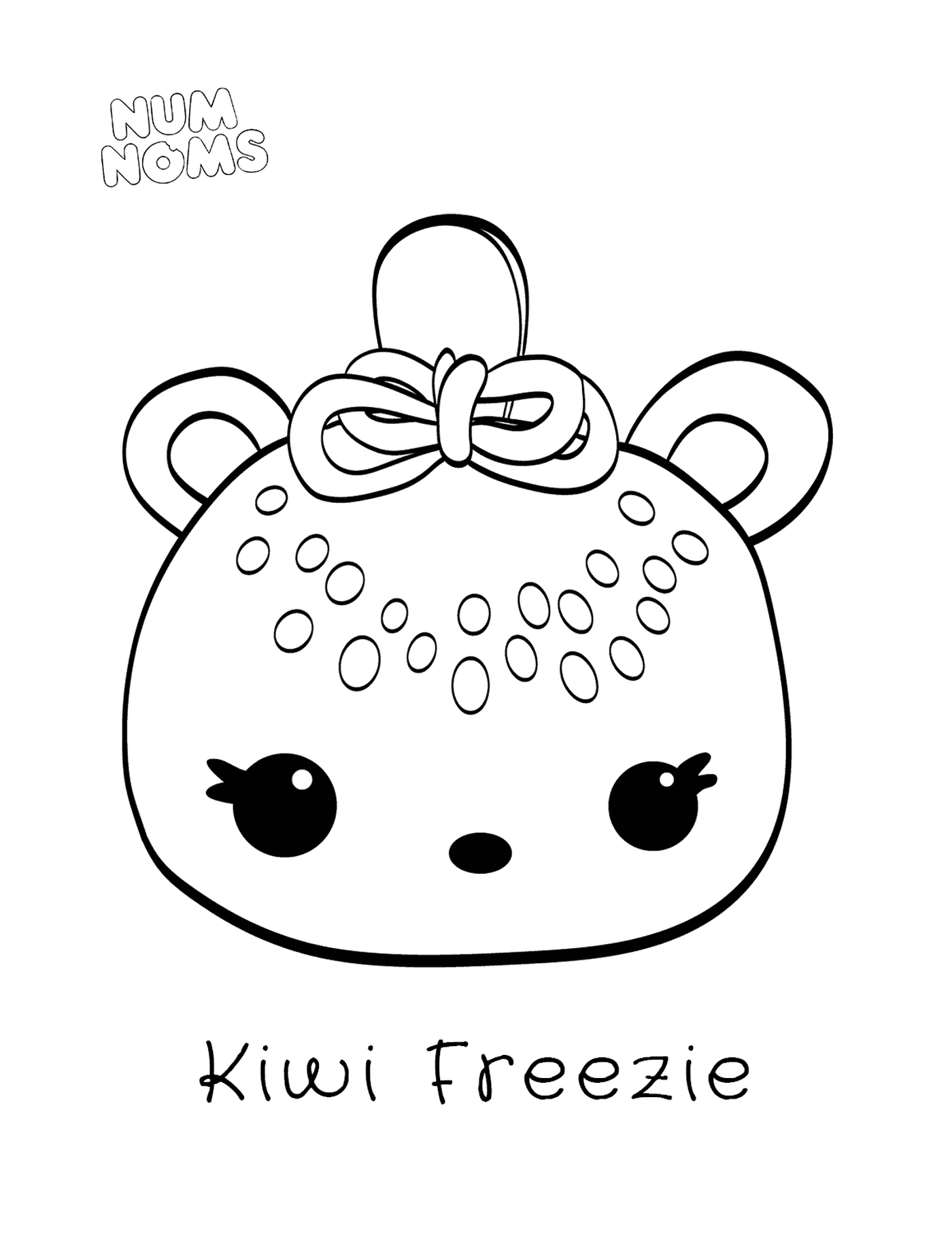  Comida Kawaii Kiwi Congelar Nomes Num 