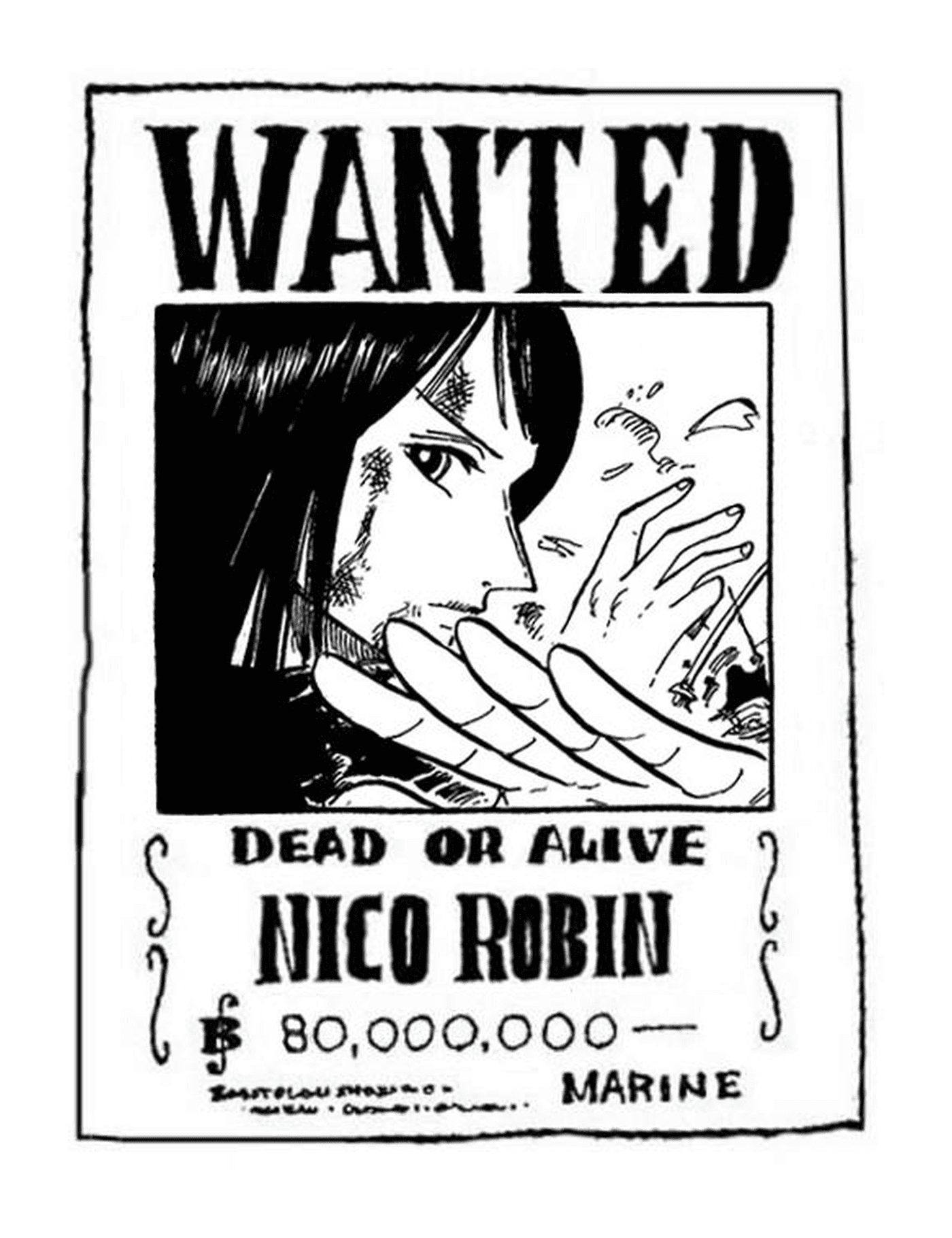  Nico Robin, vivo ou morto 