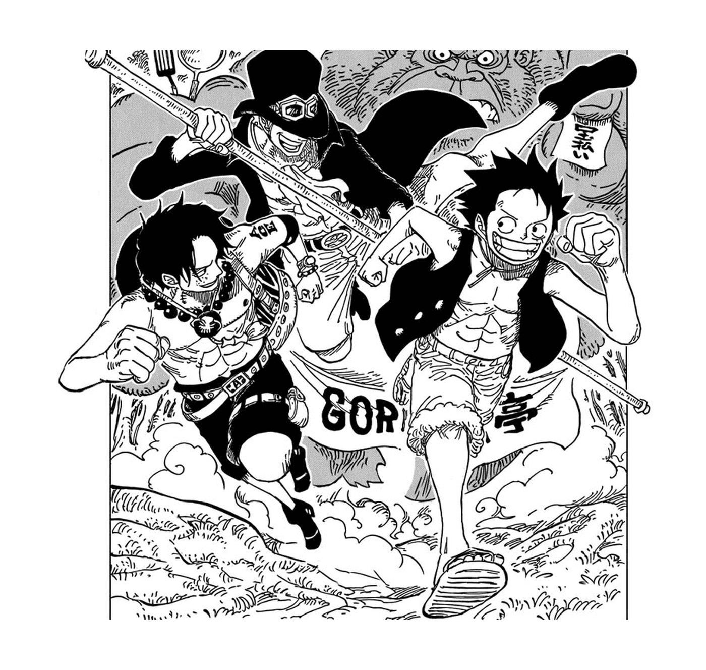  Mangá One Piece, história emocionante 