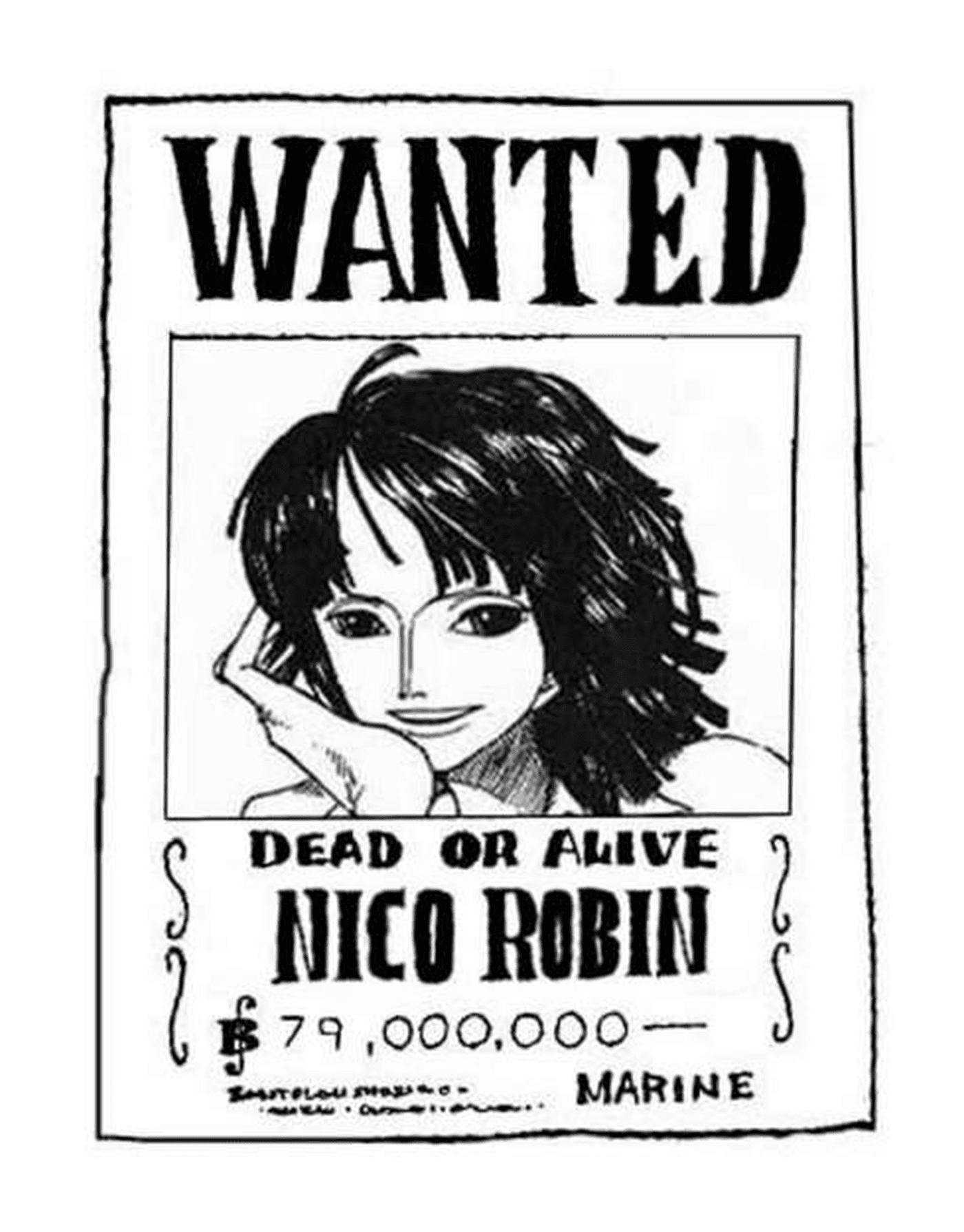  Quis Nico Robin[20420] Quis Nico Robin, vivo ou morto 