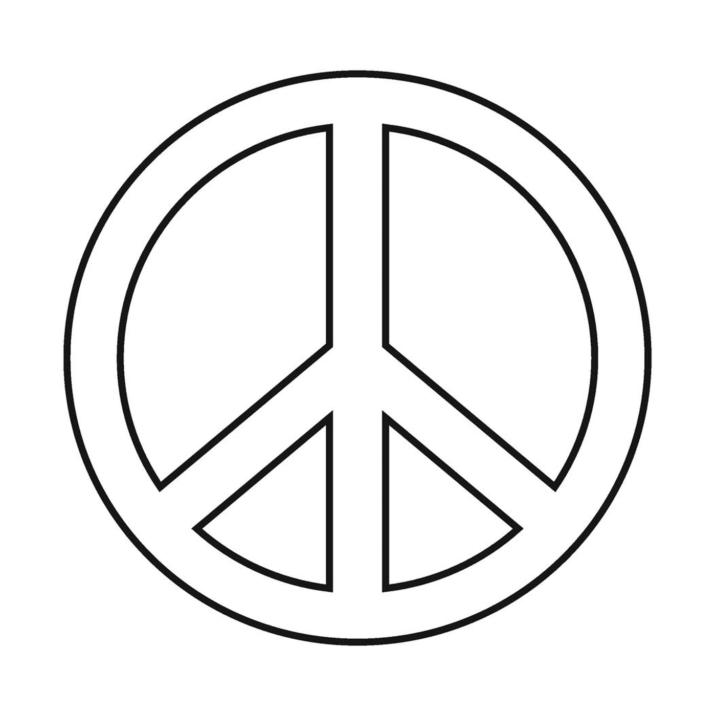  Sinal da paz, logotipo 