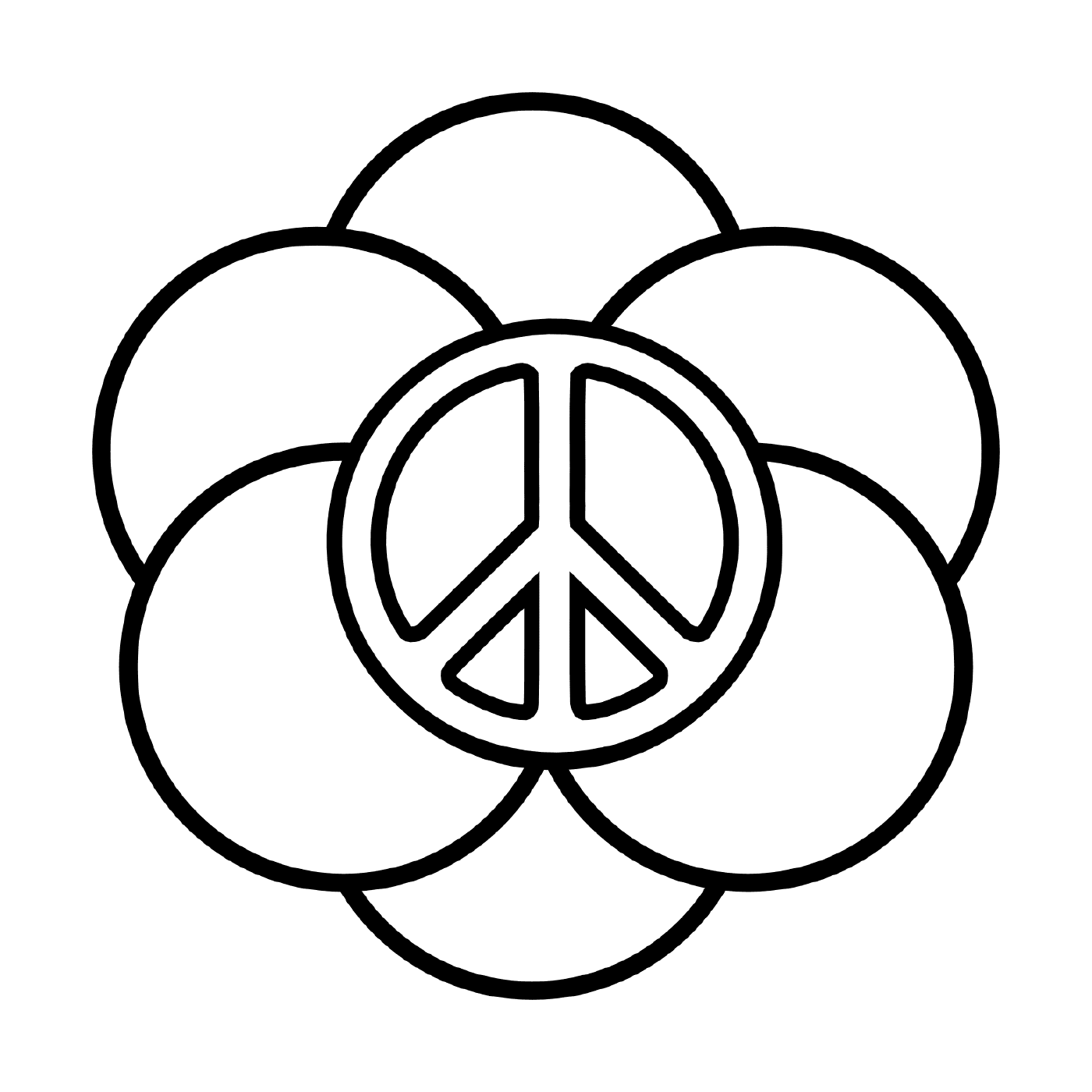  Paz e abundância de círculos 
