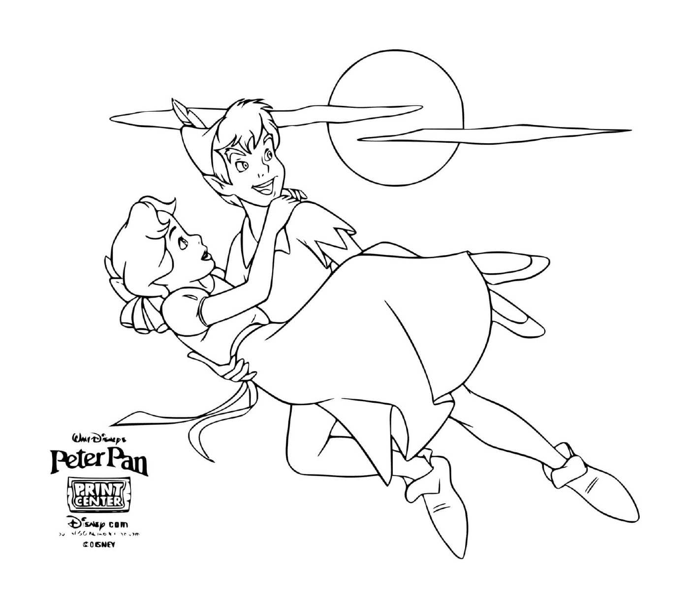  Peter Pan salva Princesa Wendy 