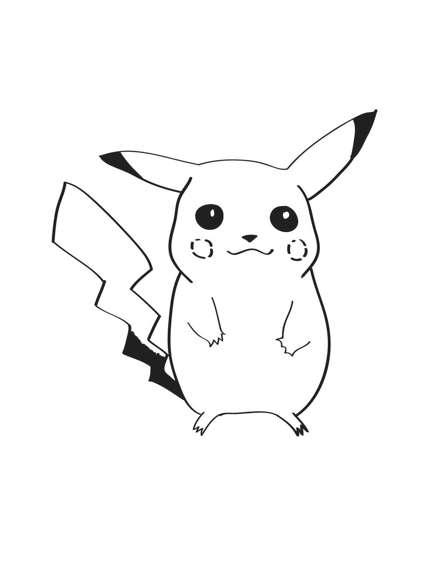  Pikachu, pequena criatura adorável 
