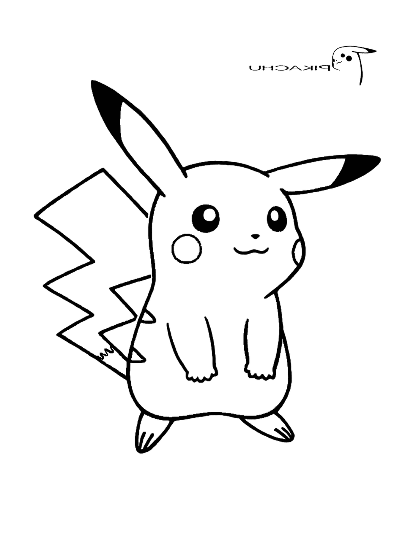  Pikachu bonito e jogador 