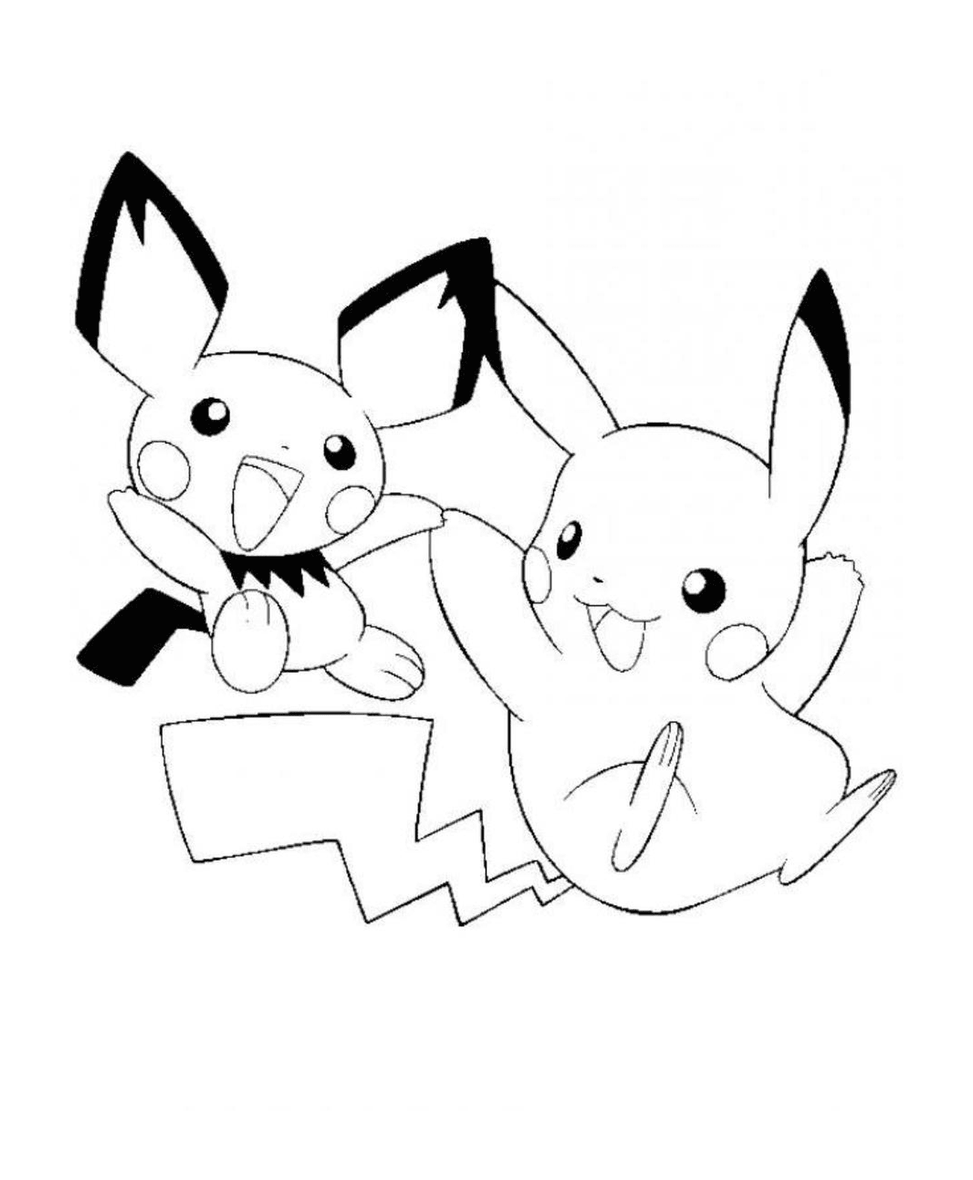  Dois Pikachus se encontram 