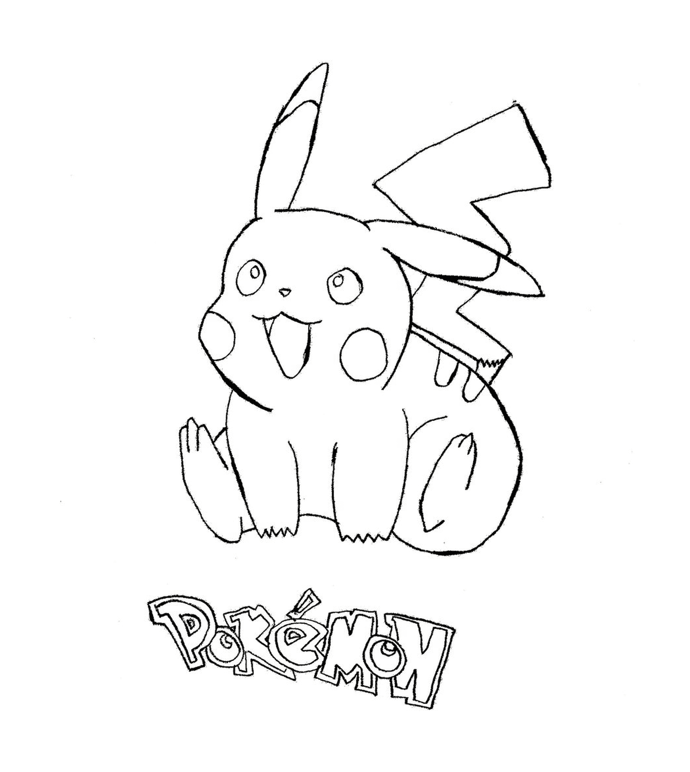  Pikachu, um adorável Pokémon 