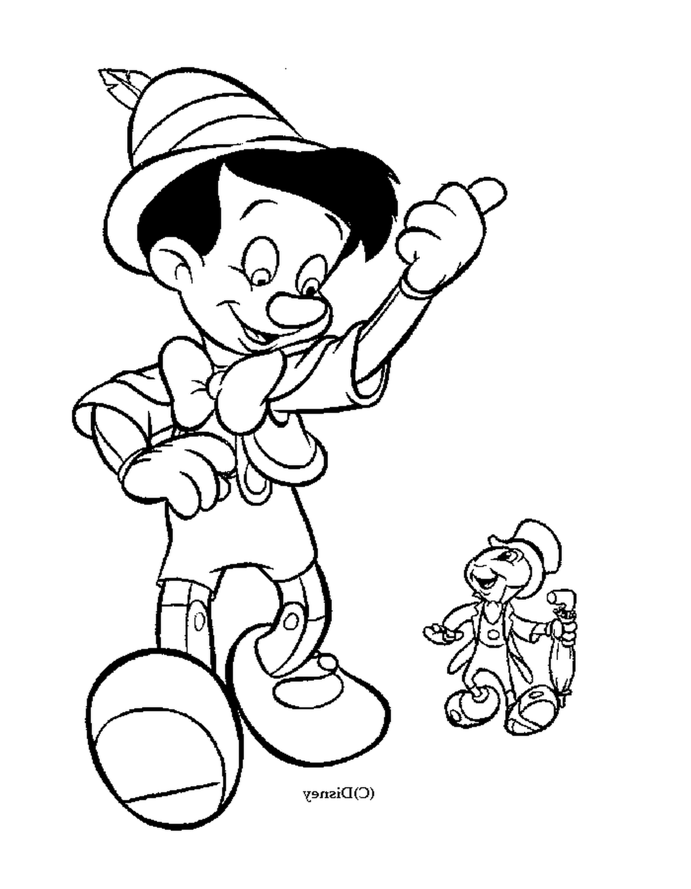  Amigos de Pinóquio e Jiminy 