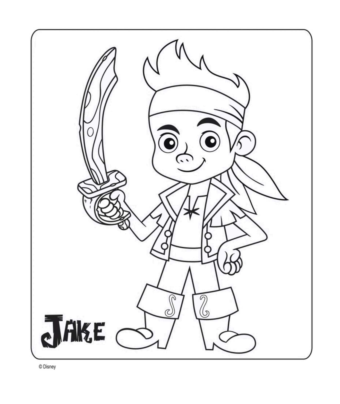  Jake, pirata materno, Disney Junior 