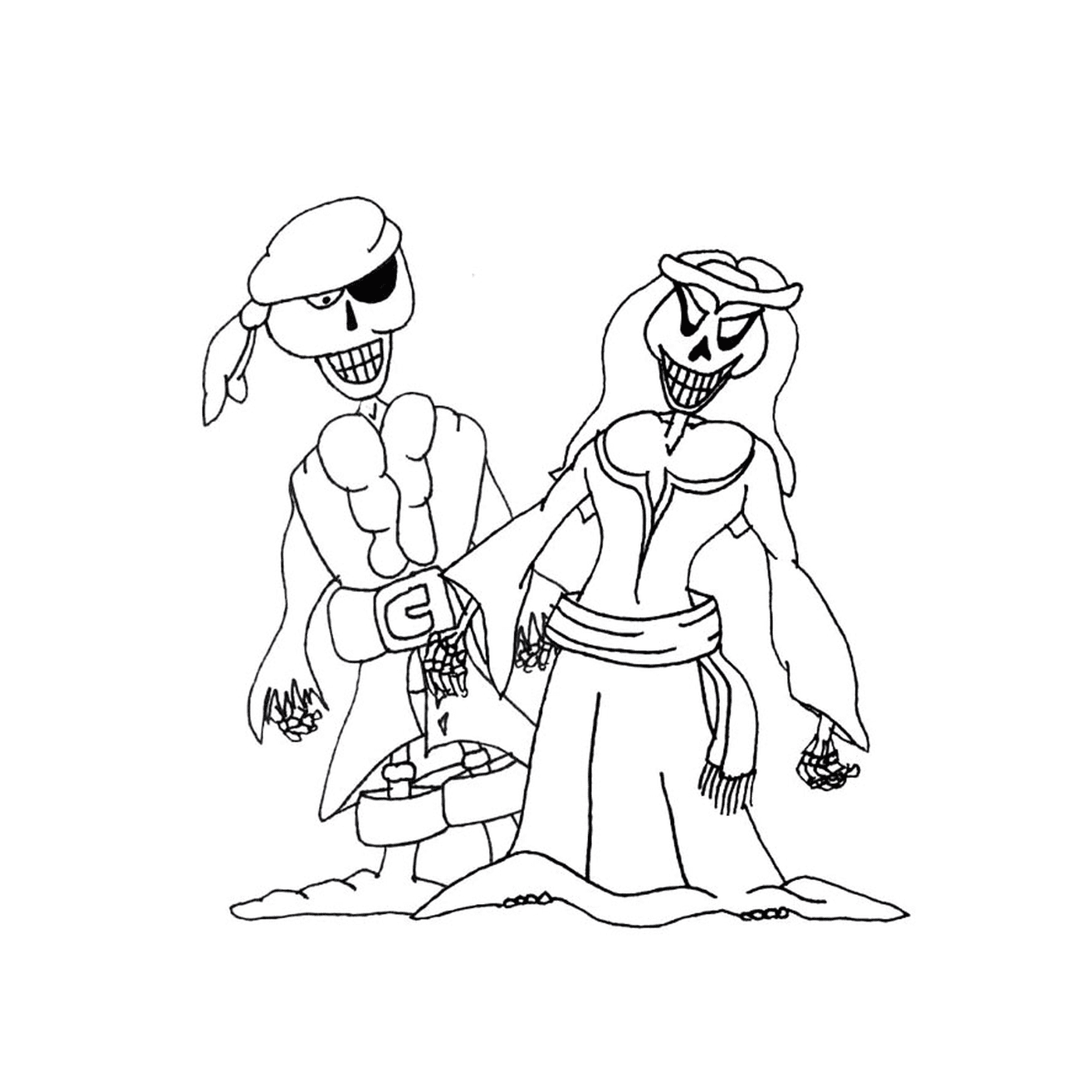  Um pirata fantasma e uma senhora 