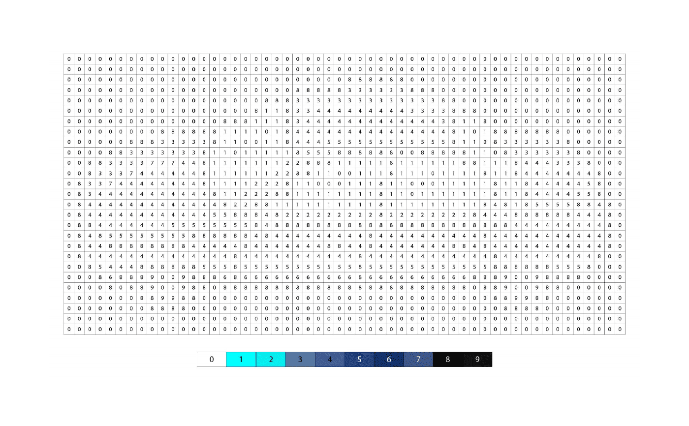  Um carro roxo em pixel art por número 