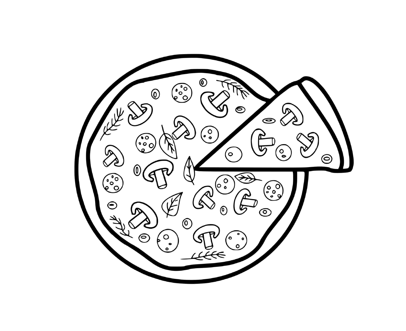  Pizza romana com anchovas 