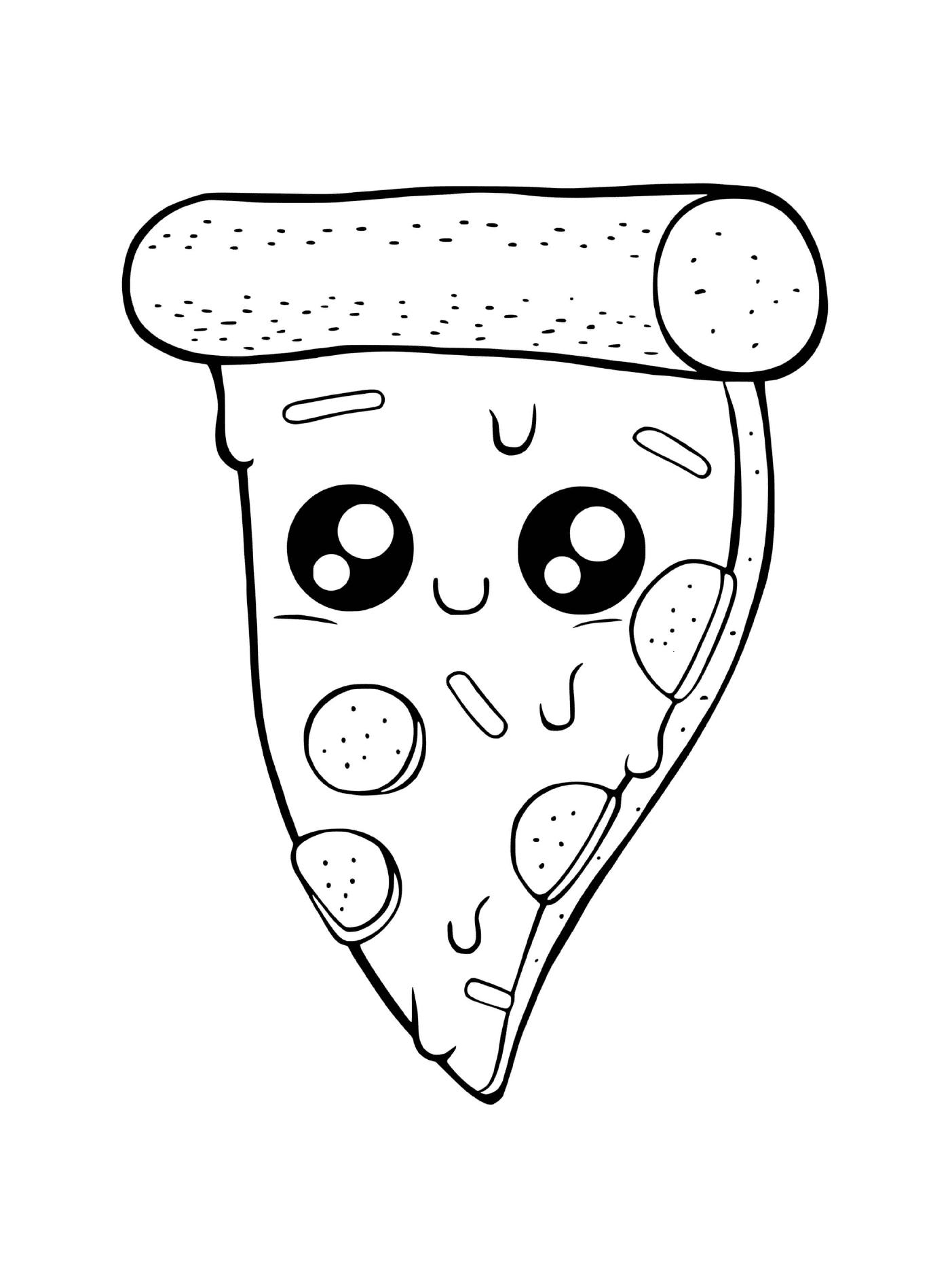  披萨加融化奶酪 