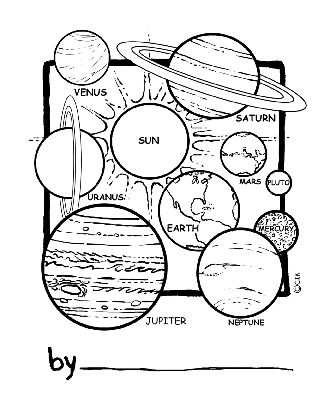  Planetas do Sistema Solar 