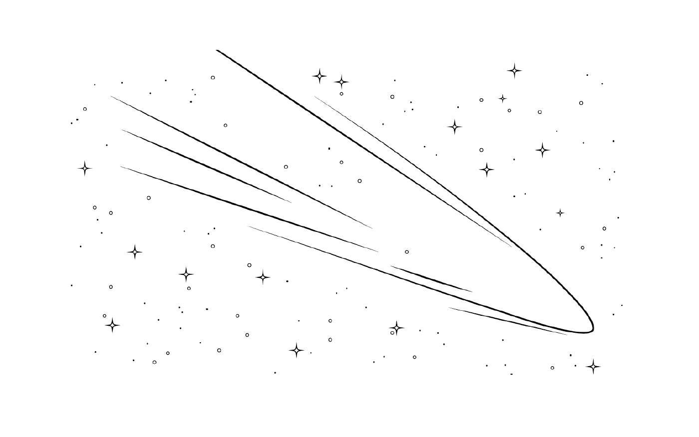  O cometa Halley no espaço 