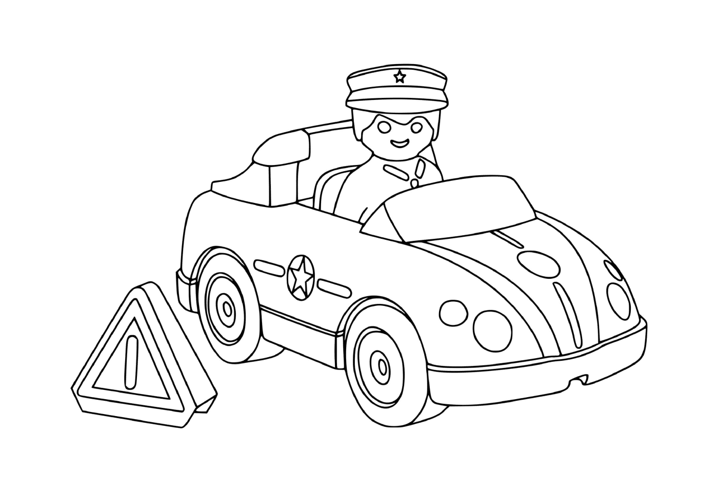  Playmobil carro da polícia 