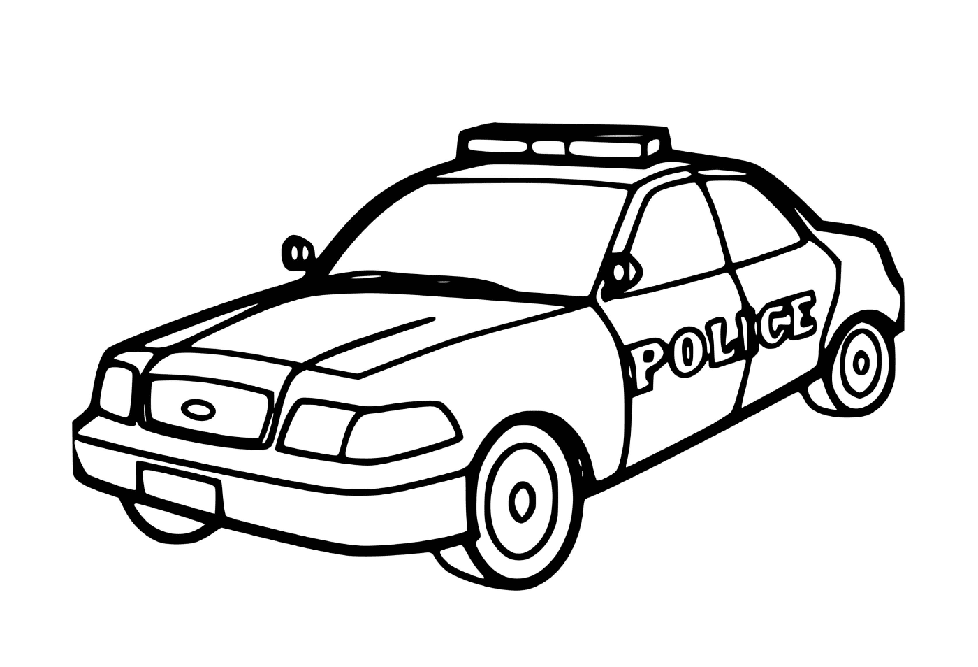  यूएस Caraft पुलिस कार 