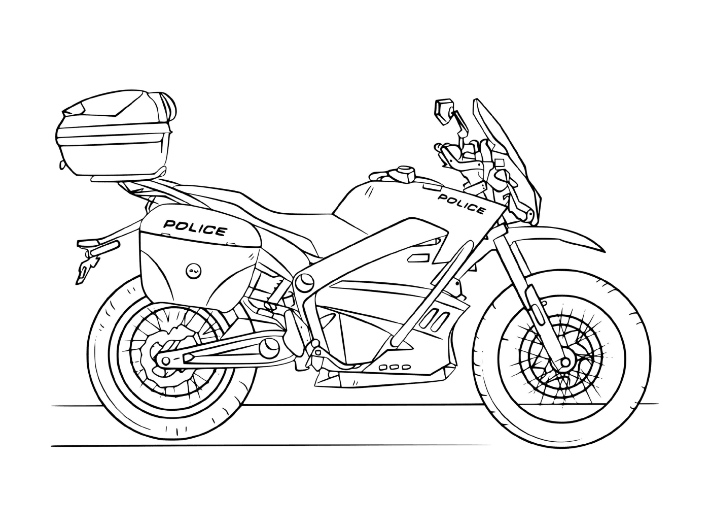  Moto moto polícia 
