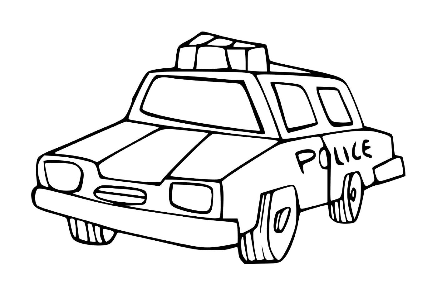  Veículo da polícia dos EUA 