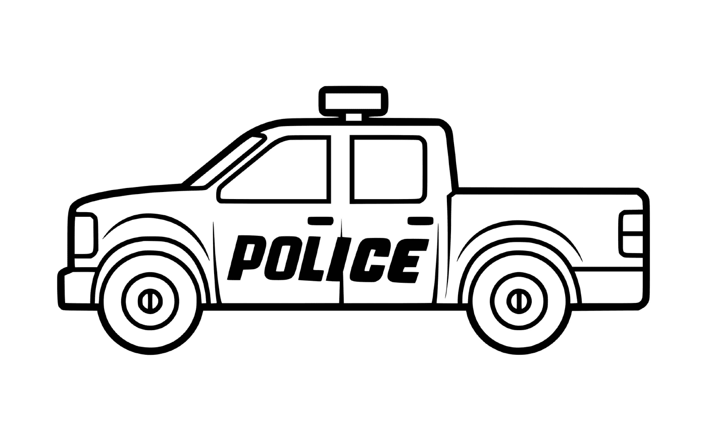  4x4 gendarmerie, veículo policial 