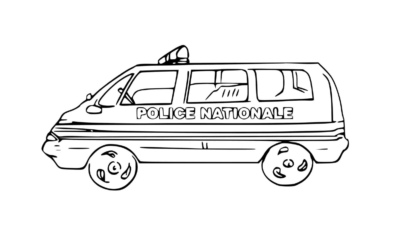  Veículo policial nacional em operação 