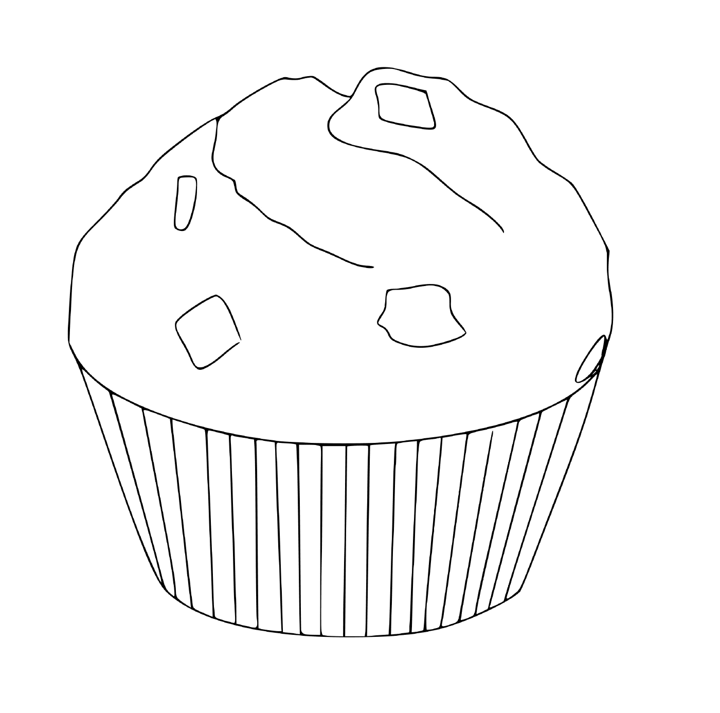  Delicious doce muffin 