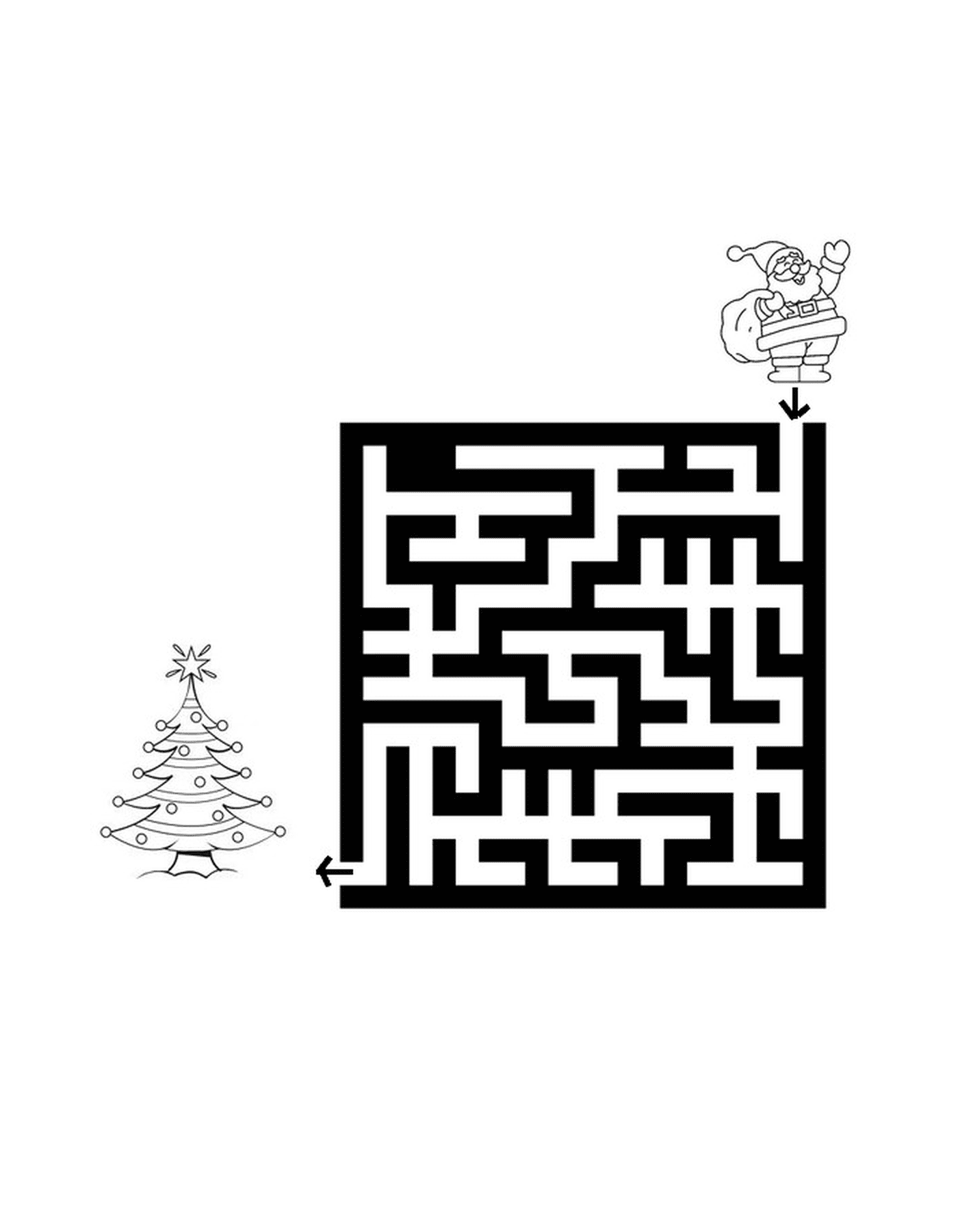  Labirinto de Natal 1 