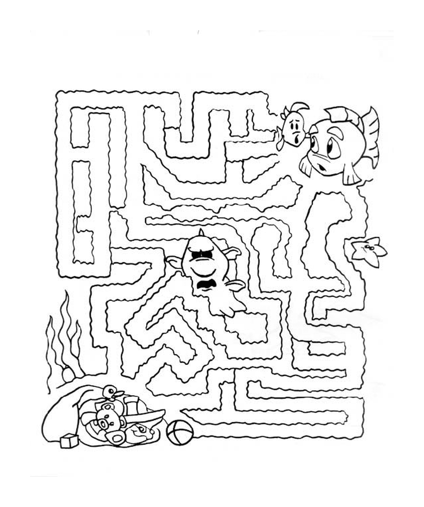  Labyrinth游戏:尼莫·普瓦松 