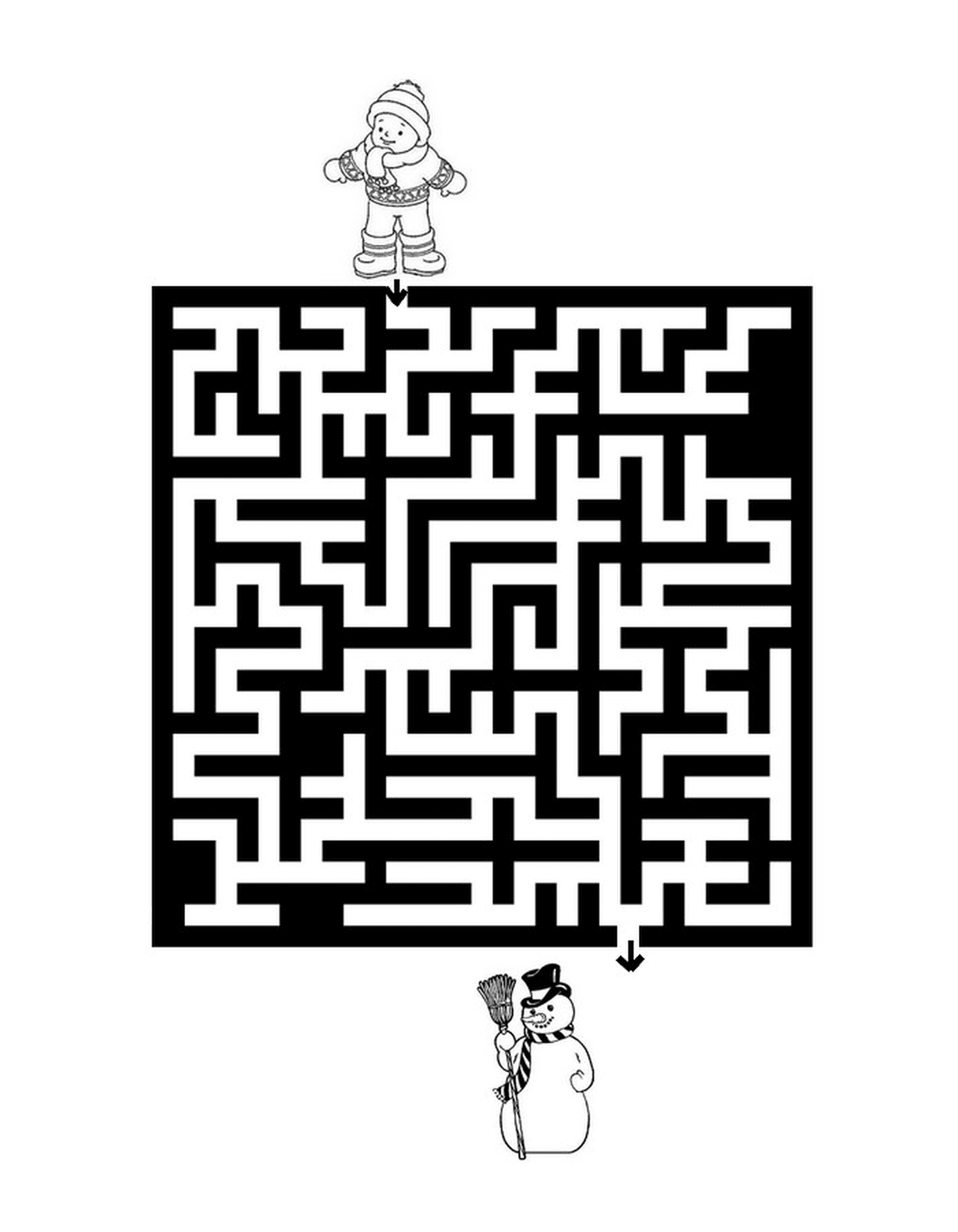  游戏 Labyrinth: 圣诞节 4 