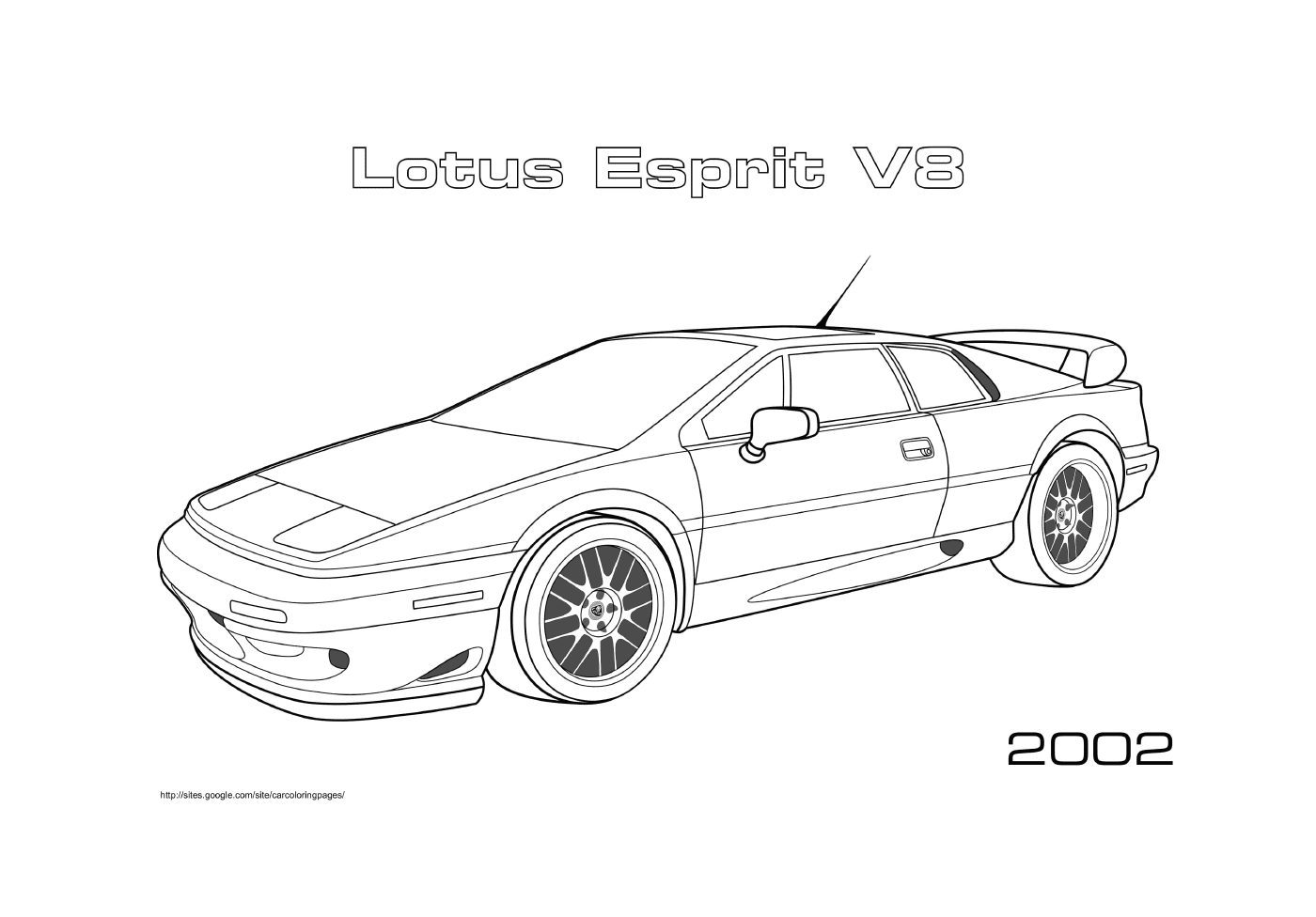  Lotus Esprit V8 de 2002 