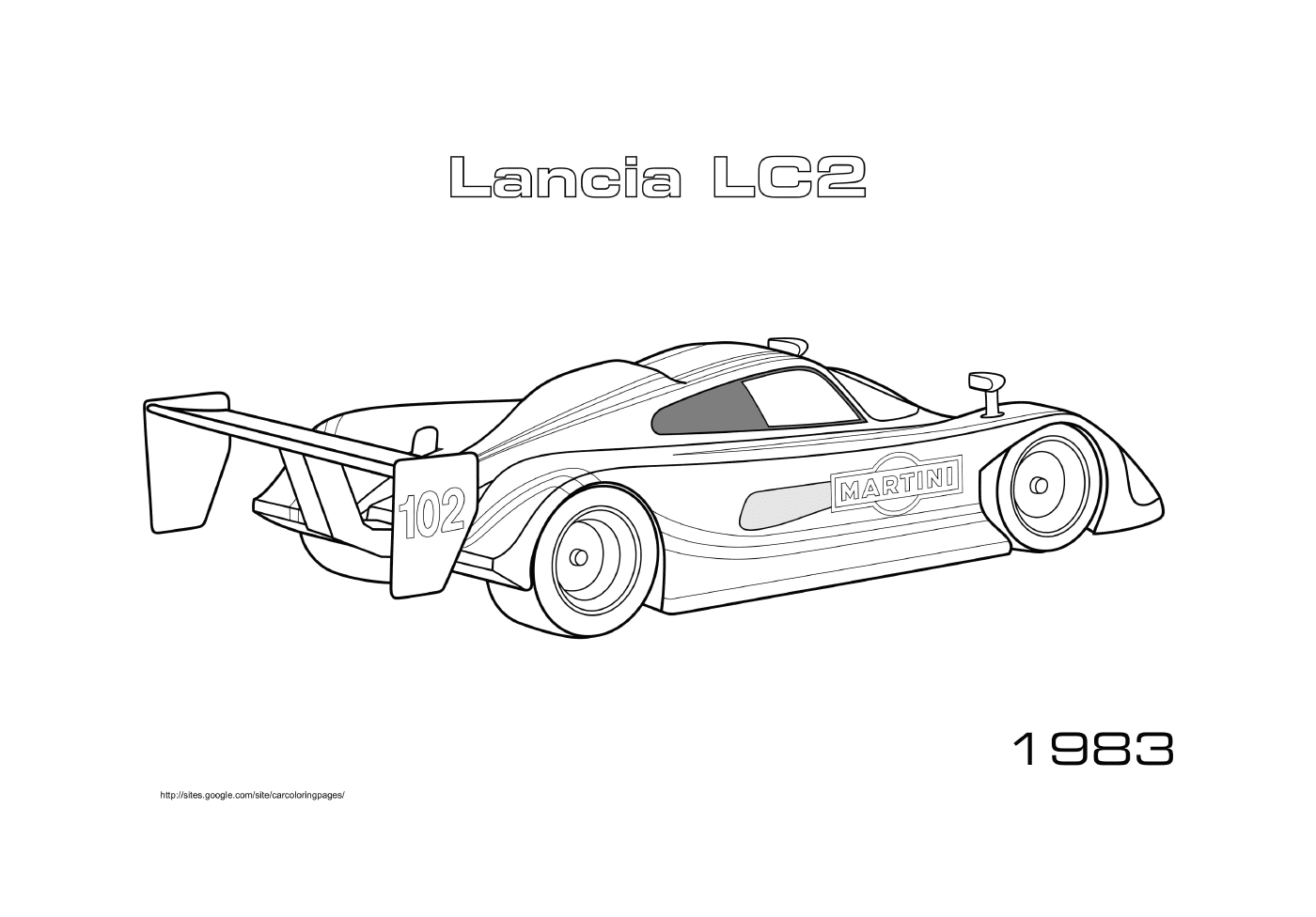  Lancia Lc2 de 1983 