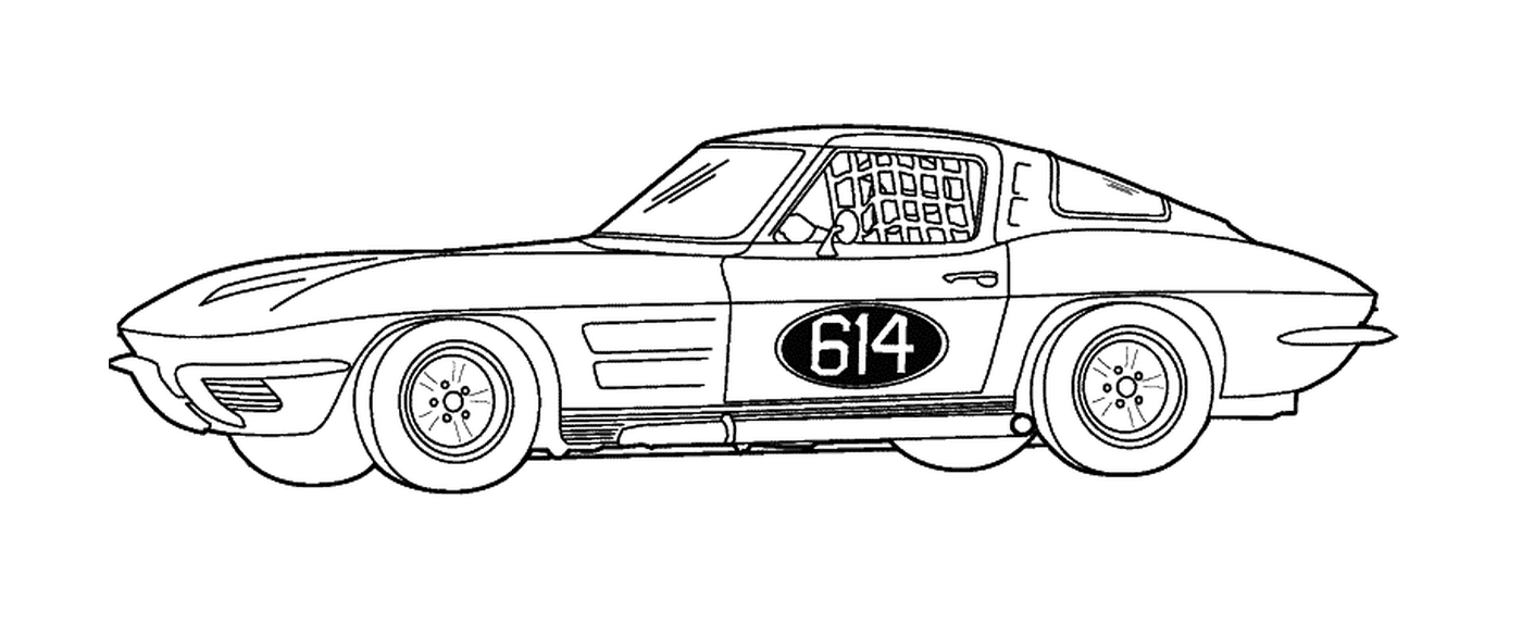  Antigo número Corvette 614 
