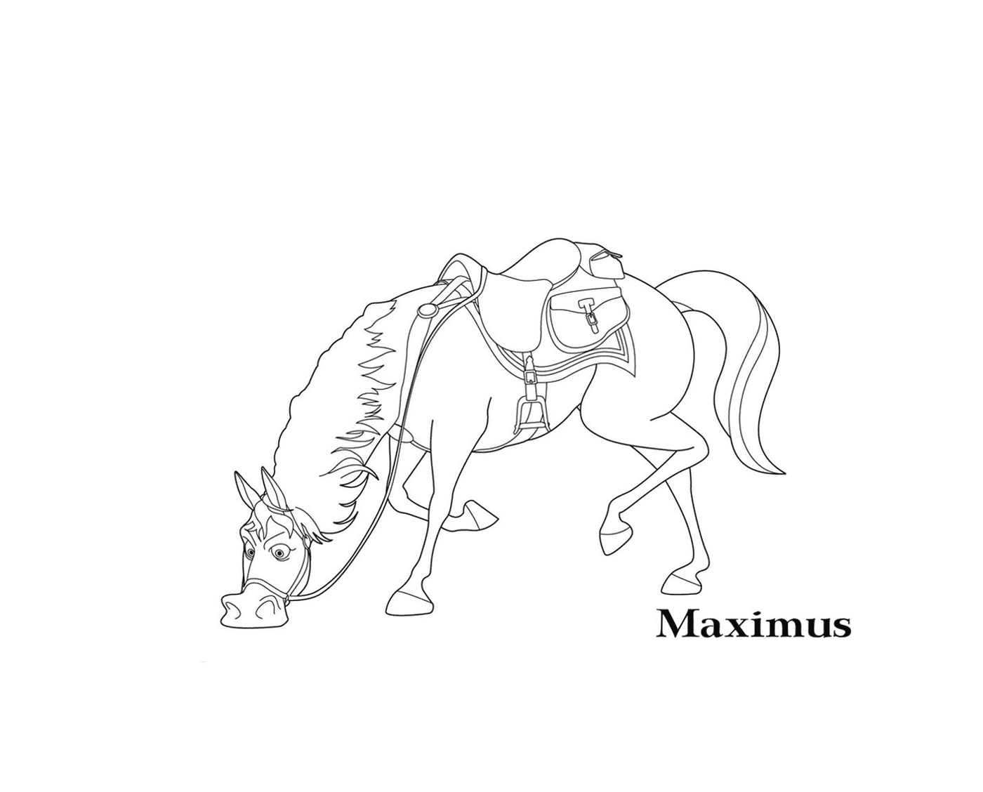  Raiponce, Maximus, fiel companheiro 