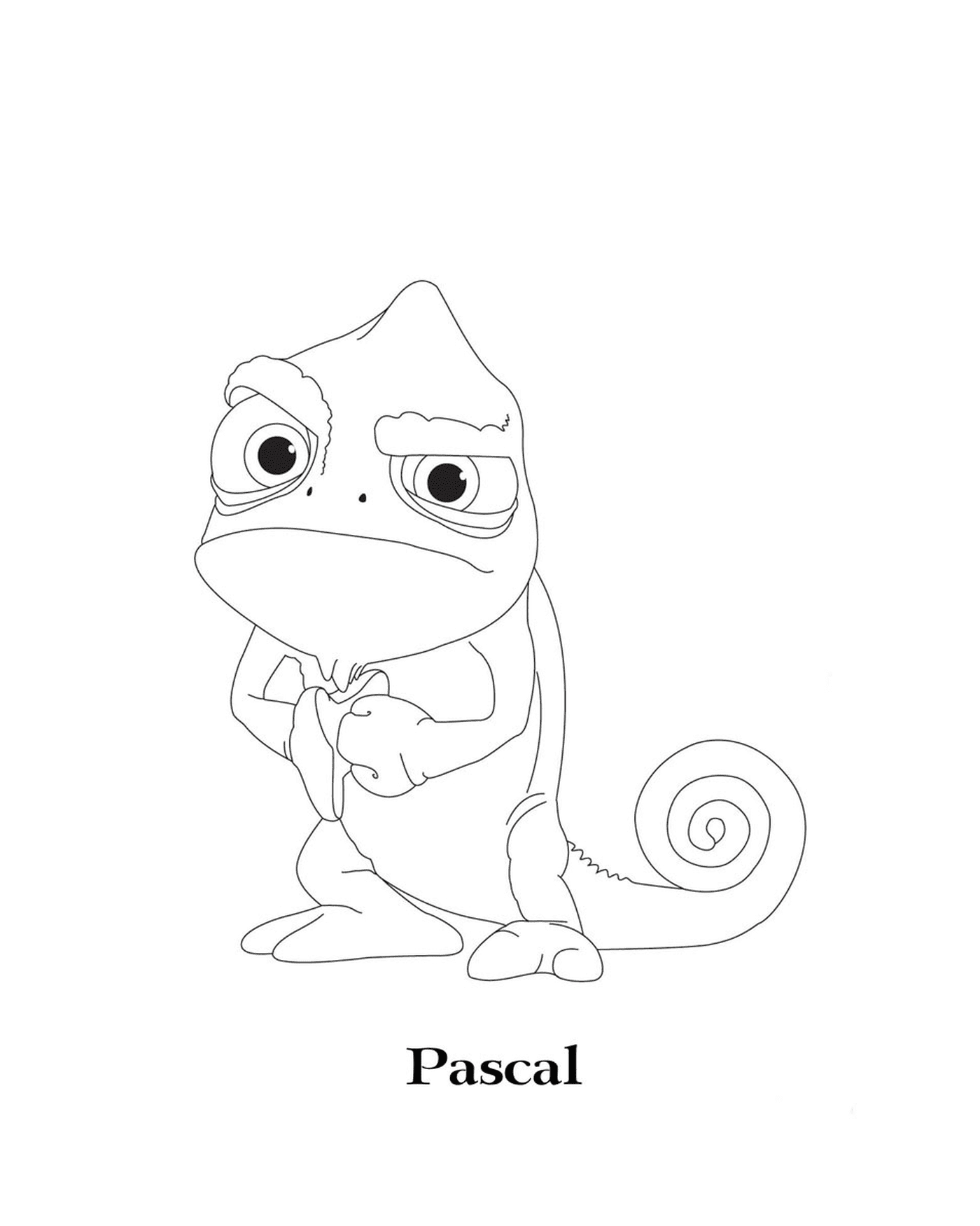  Raíponce, Pascal, réptil encantador 