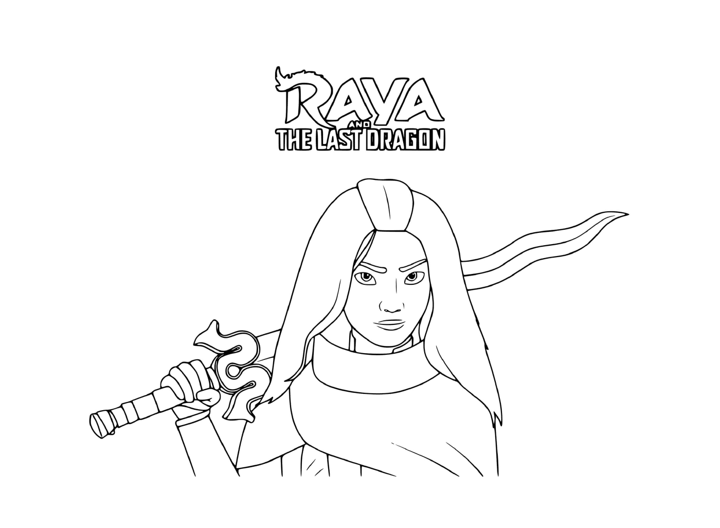 A princesa Raya e sua espada 