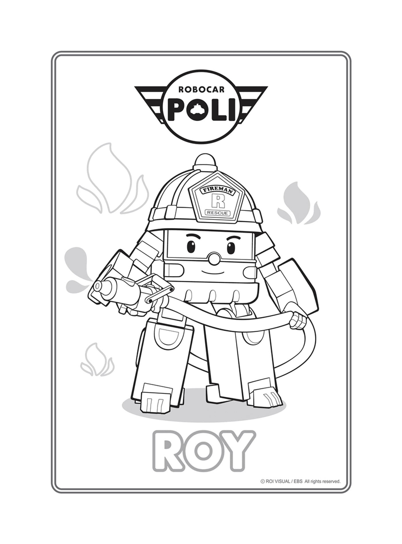  O bombeiro de Robocar Poli 
